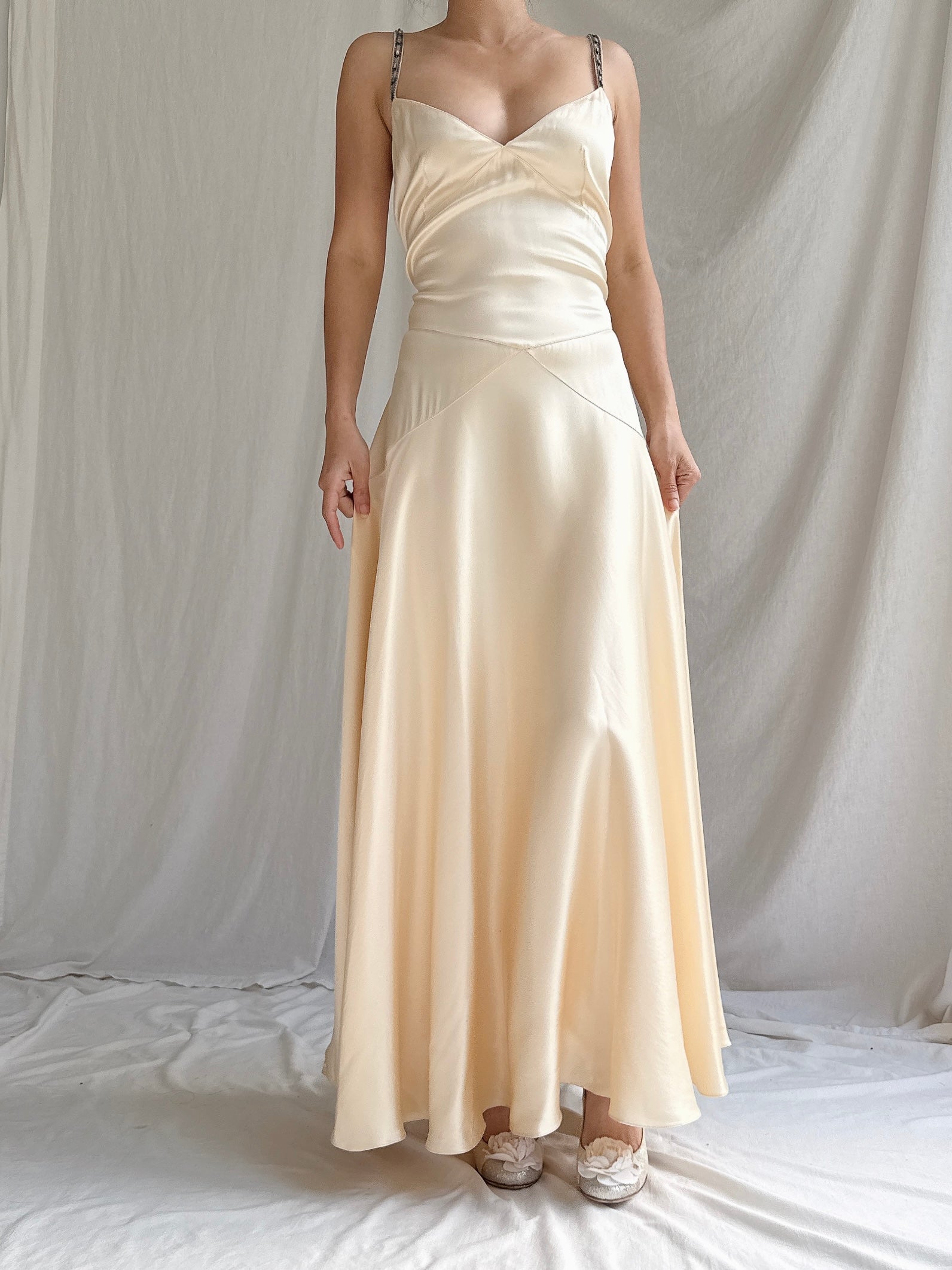 Vintage Chloe Silk Gown - S