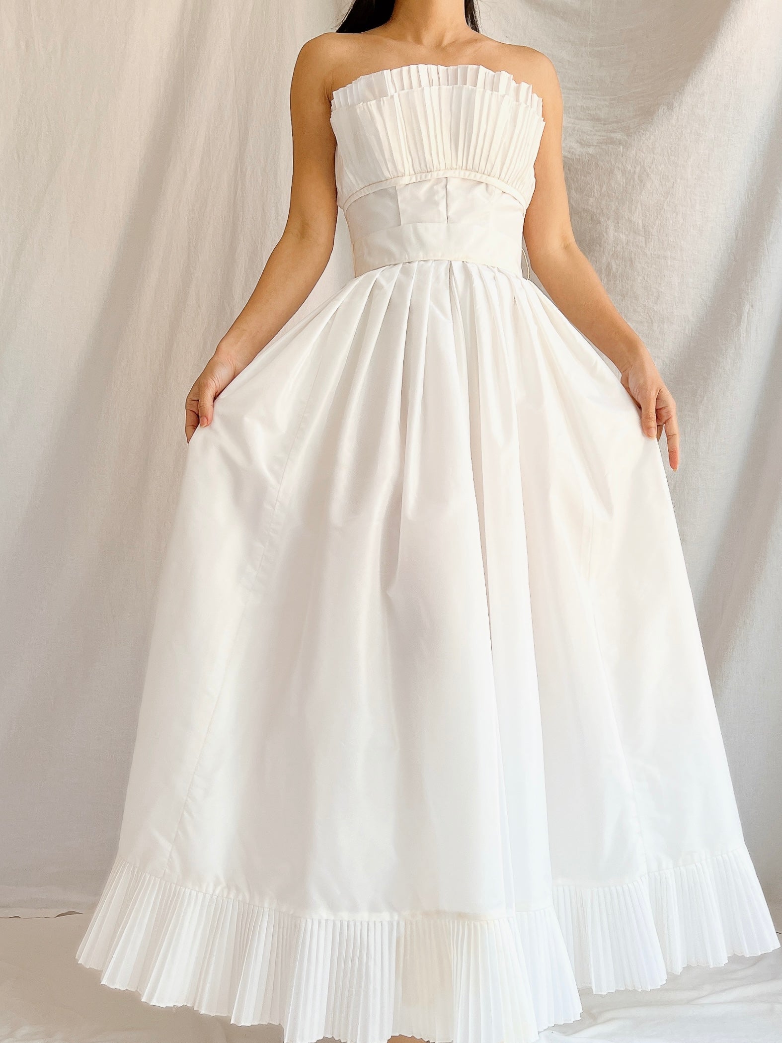 Vintage Victor Costa Tafetta Dress - XS