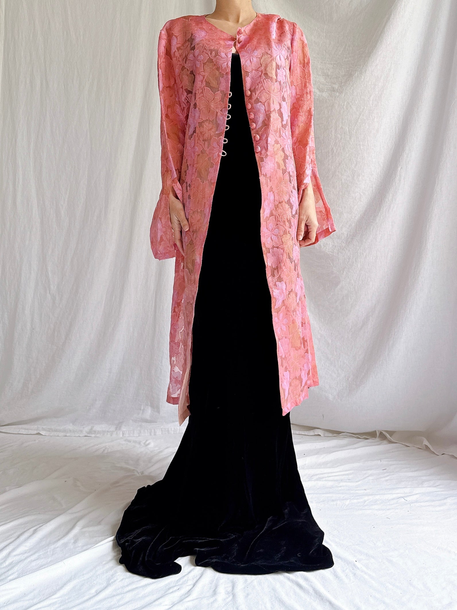 Vintage Paule Vasseur Duster - M/FR44