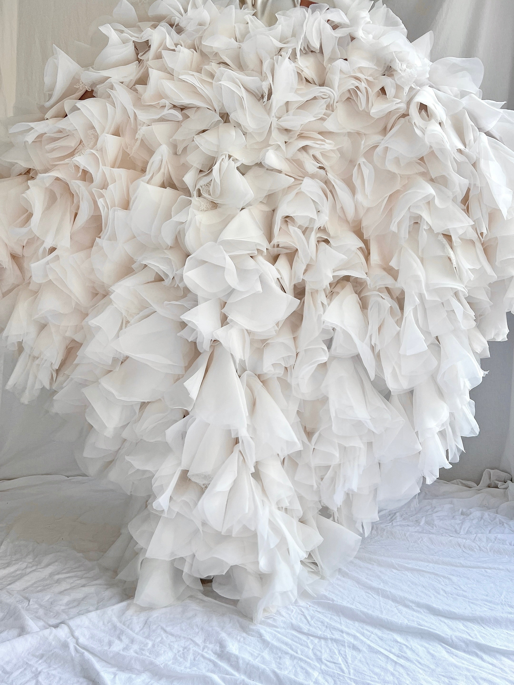 Organza and Lace Cape - OSFM