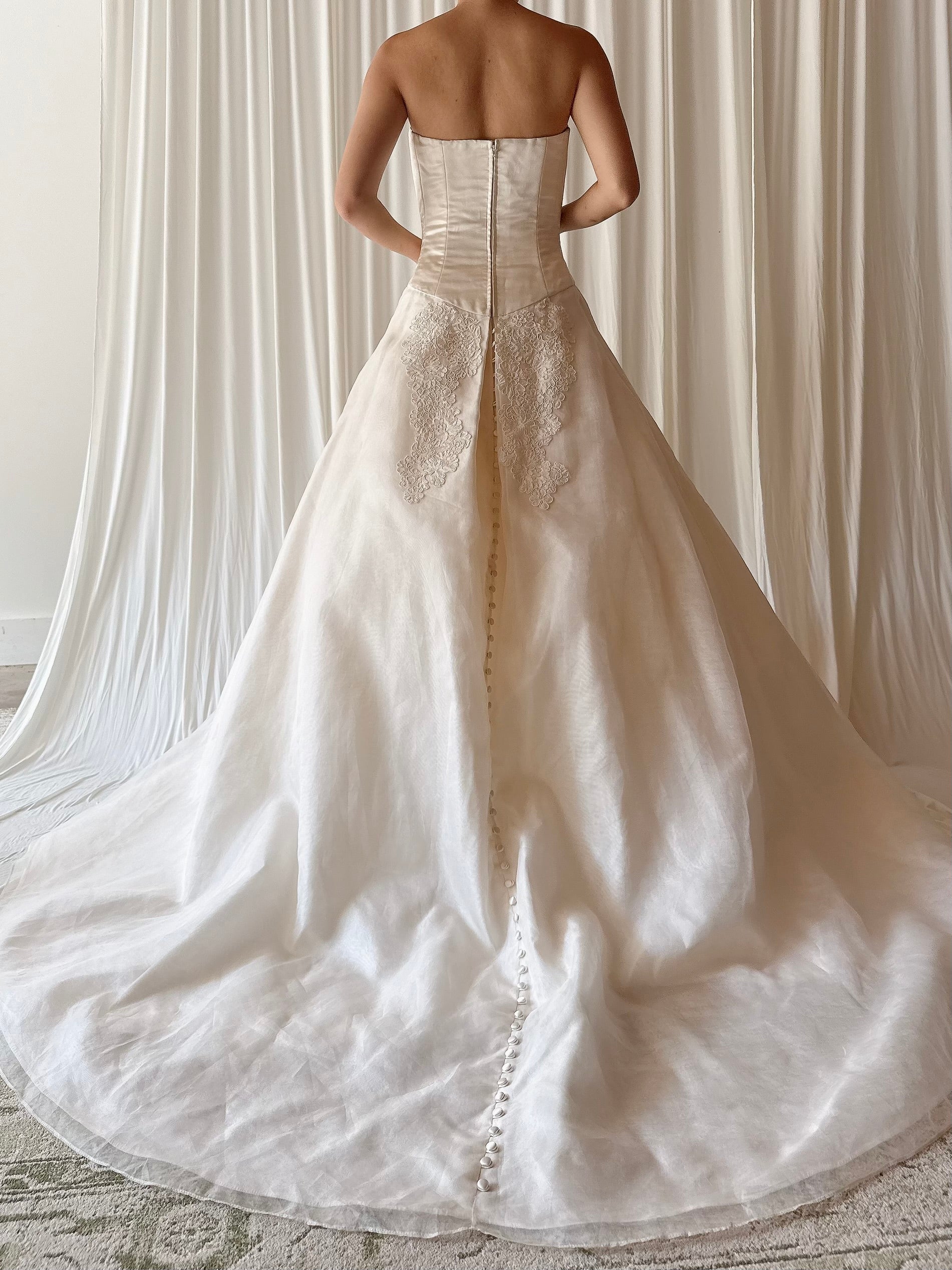 Vintage Birbuam & Bullock Gown - XS