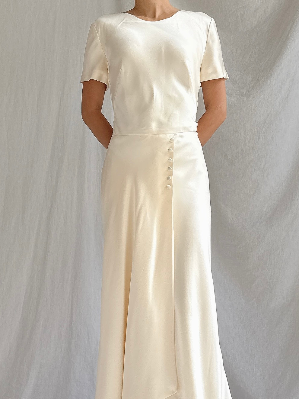 1990s Lagerfeld (Chanel) Silk Gown - FR 40