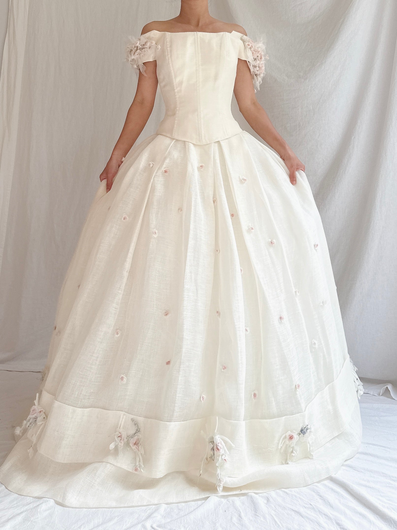 1990s Italian Linen 2-Piece Set - M/10