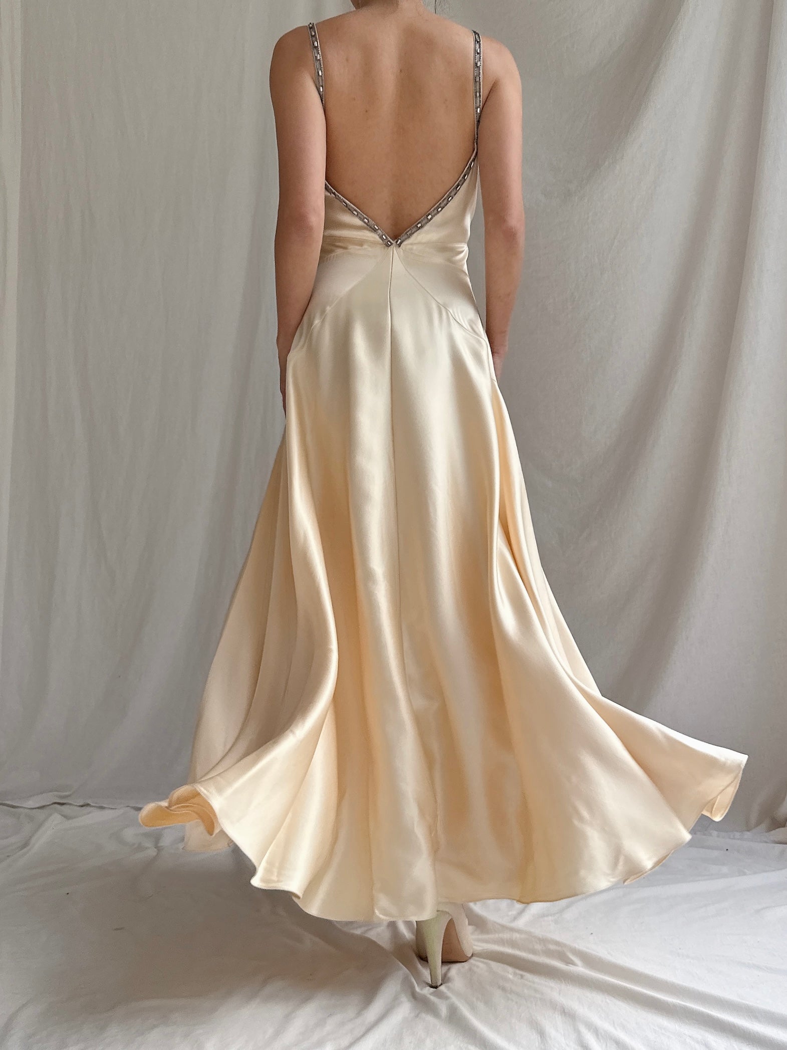 Vintage Chloe Silk Gown - S