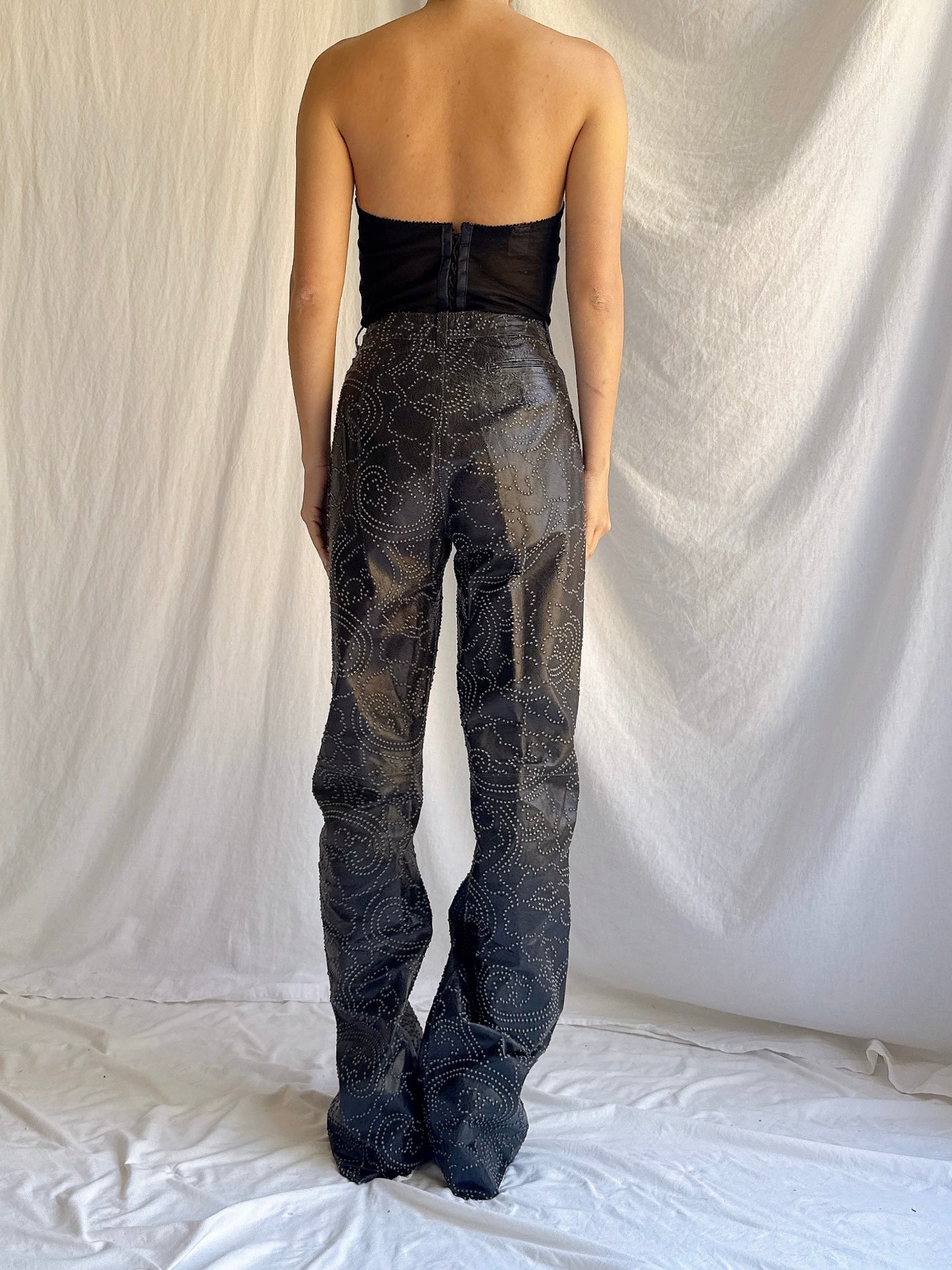 Vintage Estrella Spain Textured Leather Set - S/M/44/US 8