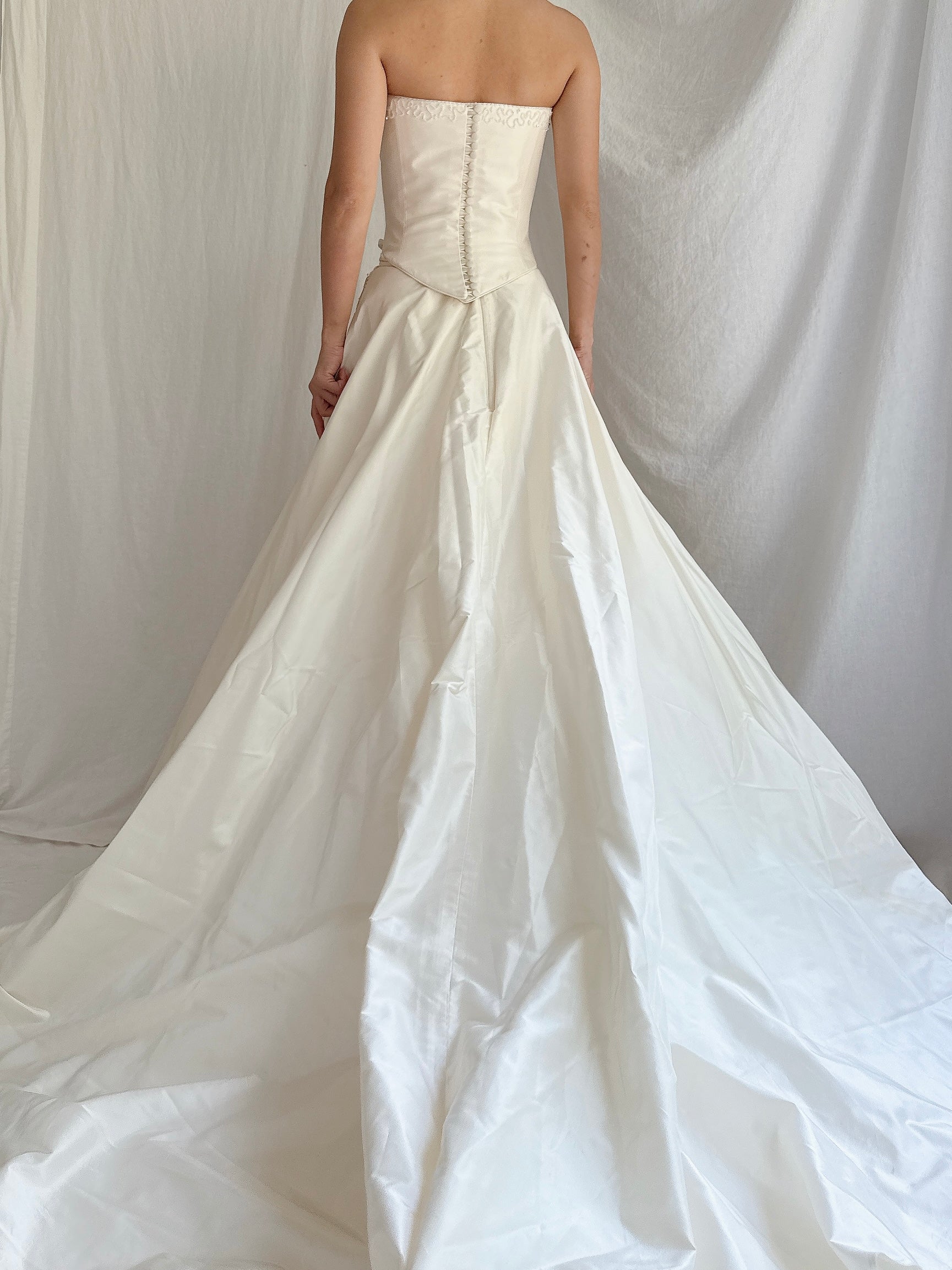 RESERVED Vintage Silk 2-Piece Set - M