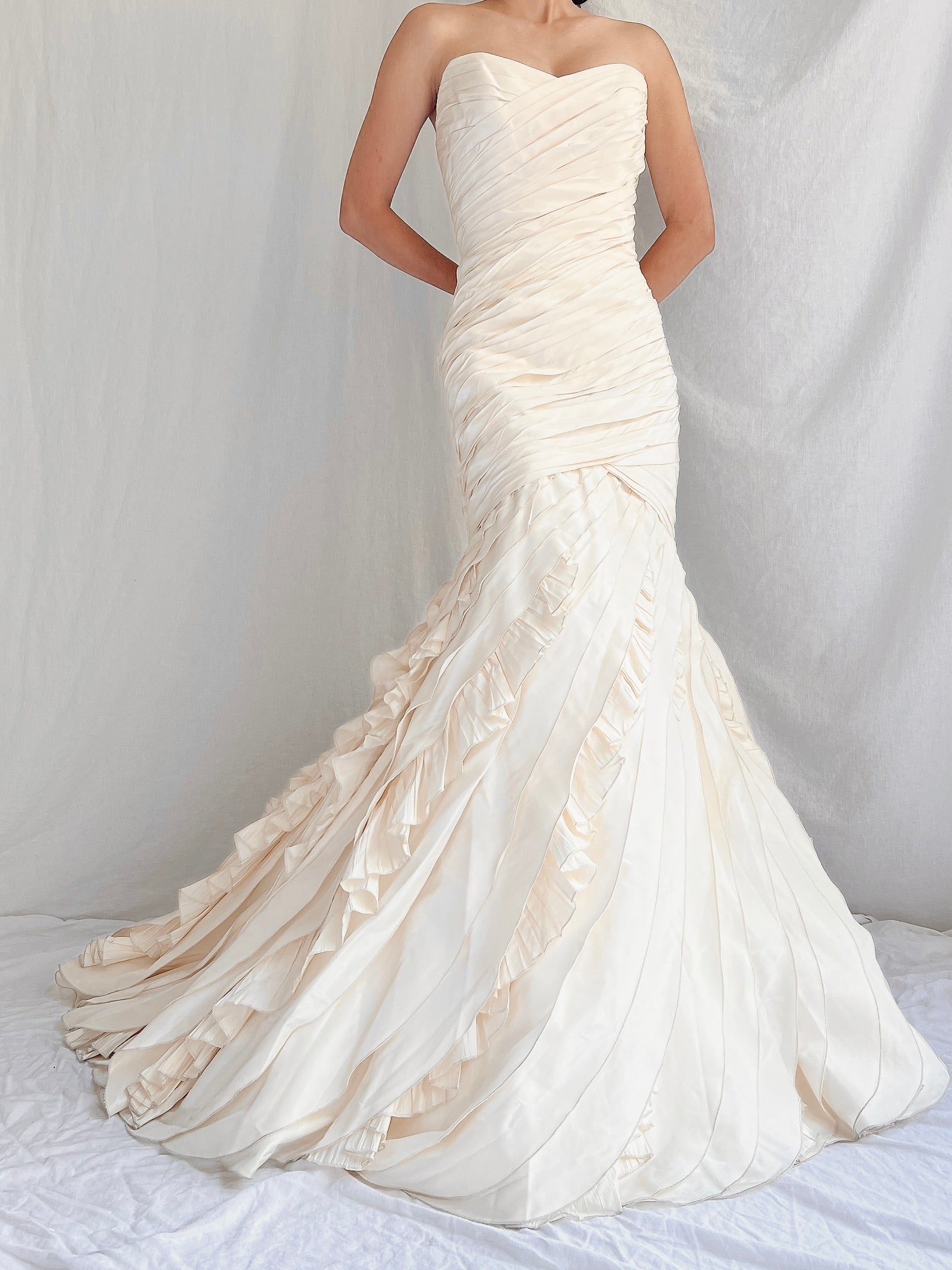 Liancarlo Couture Silk Taffeta Gown -  6