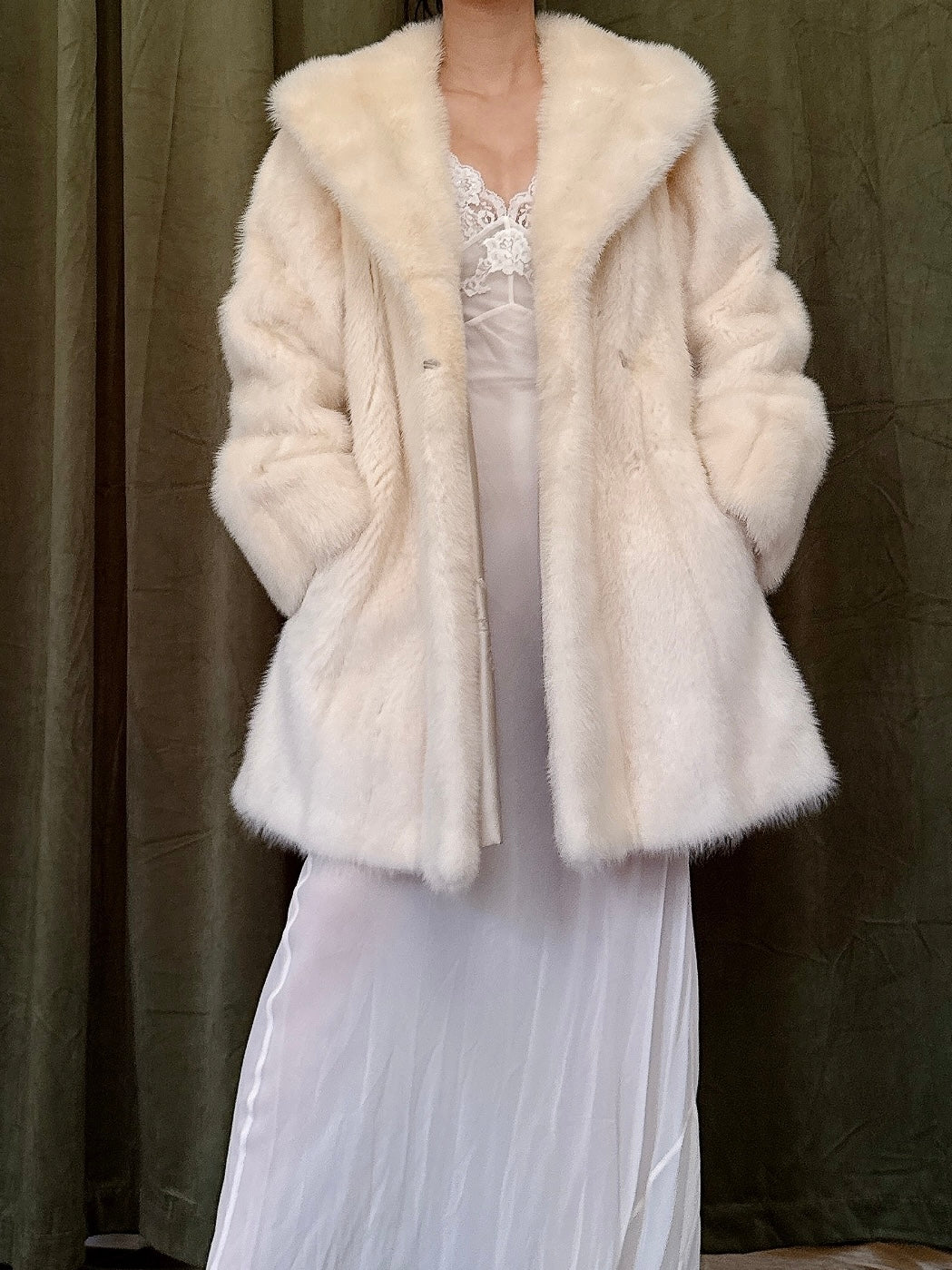 1950s Blonde Mink Jacket - M