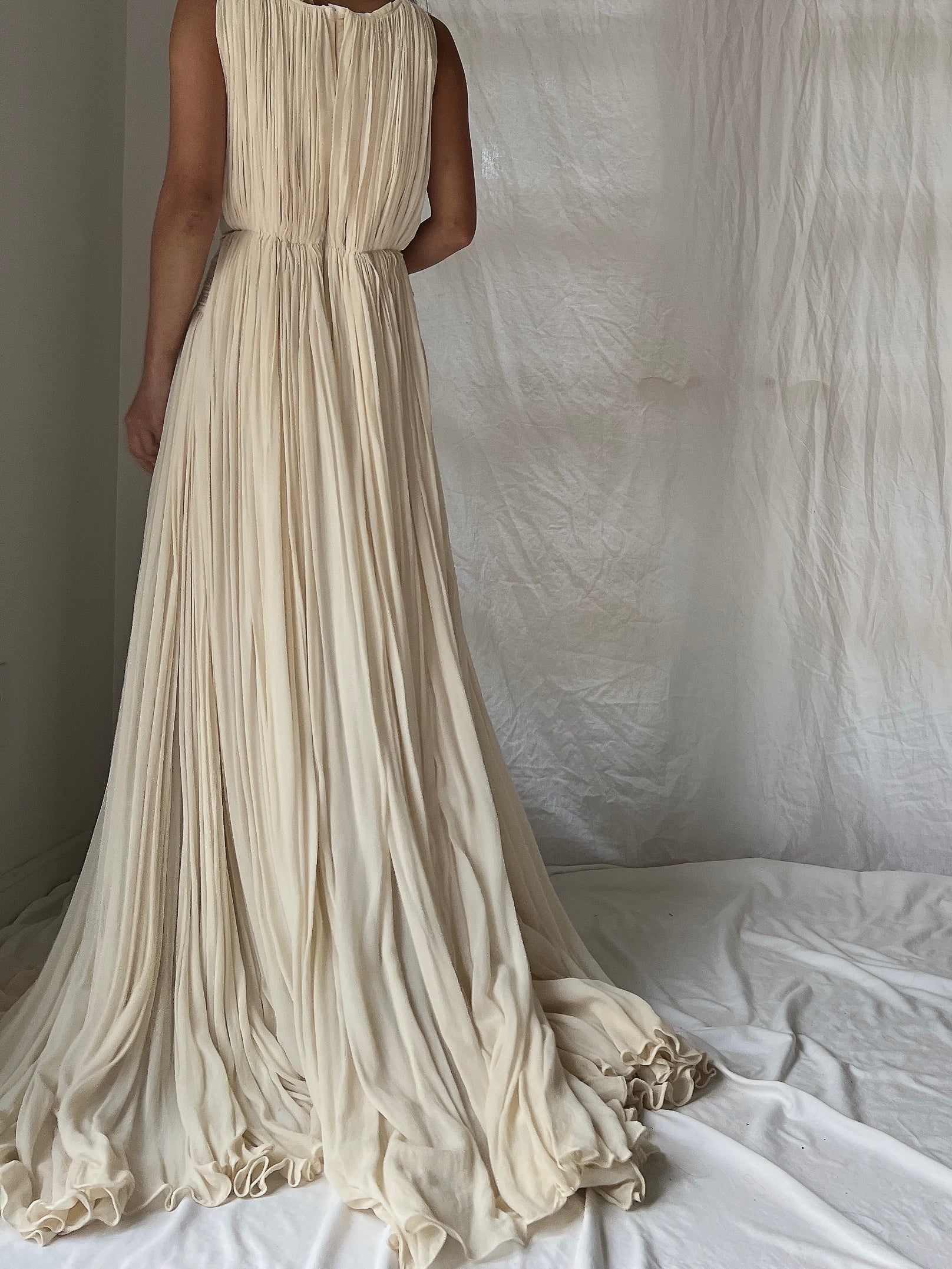 Maria Lucia Hohan Silk Draped Gown - S/M