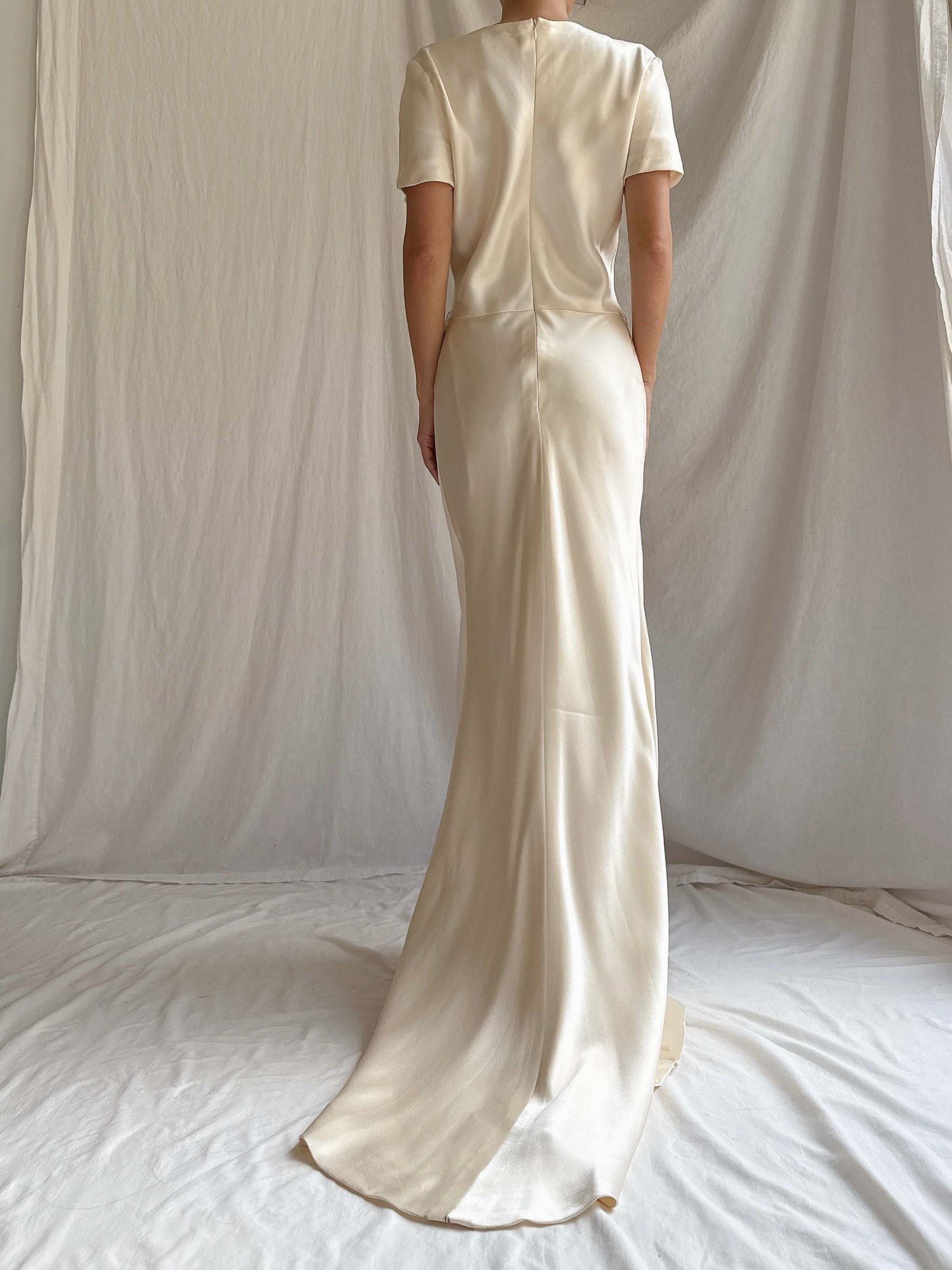 1990s Lagerfeld (Chanel) Silk Gown - FR 40