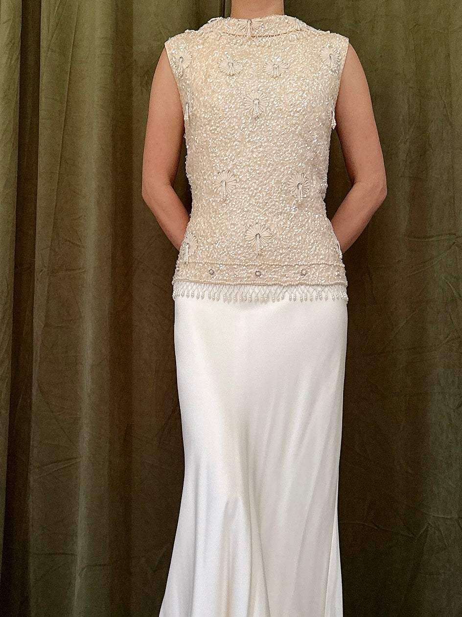 Vintage Sequin Top - S/M