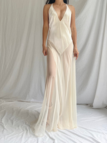 Vintage VS Silk Slip Dress - M