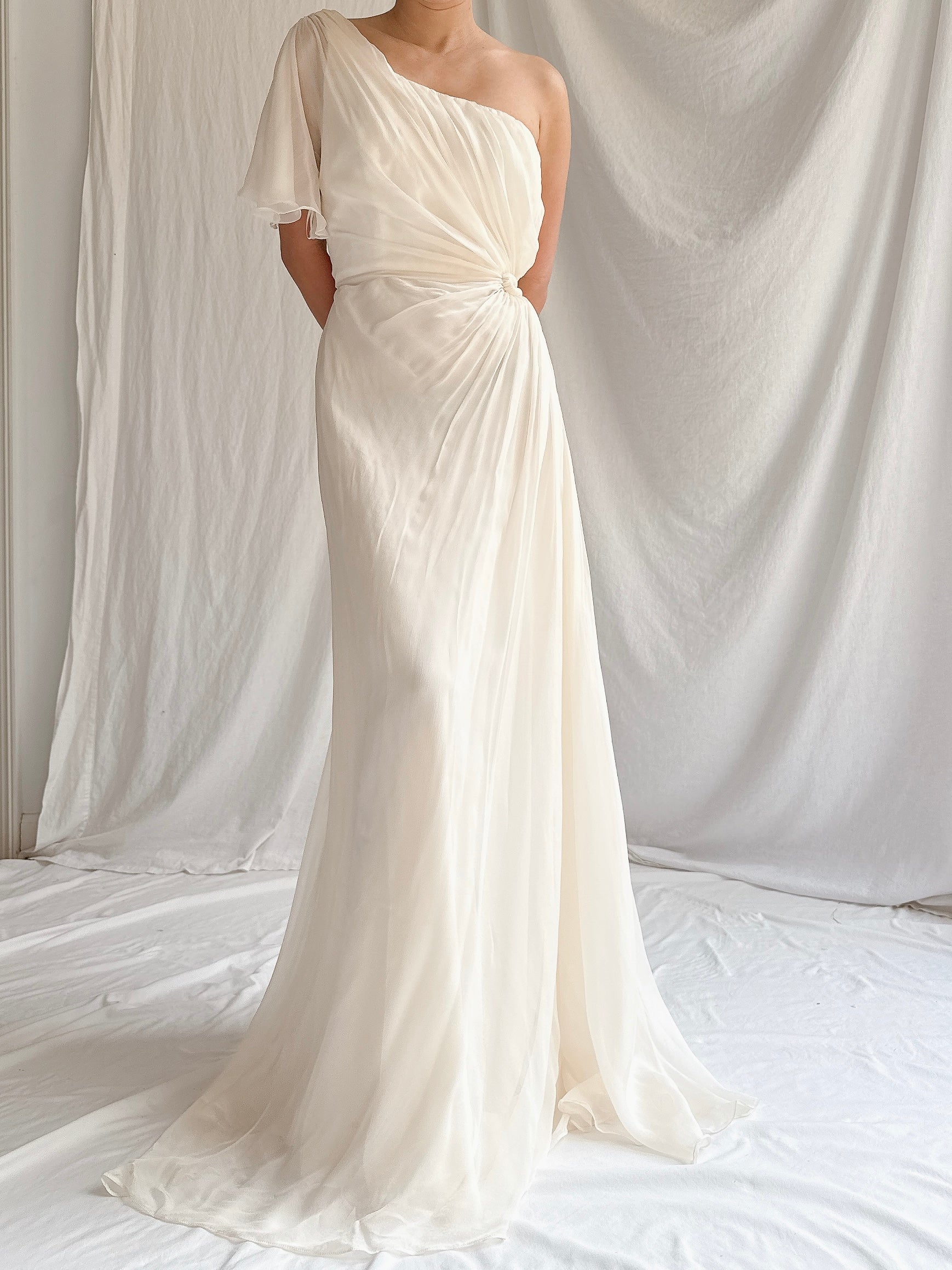 Vintage Alberta Ferretti Silk Gown - IT 42/ US 6