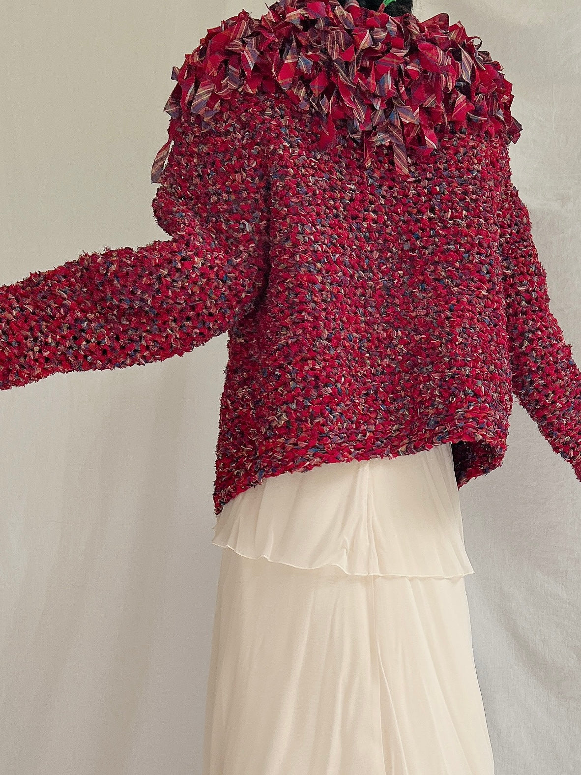 Vintage Ribbon Jacket - S
