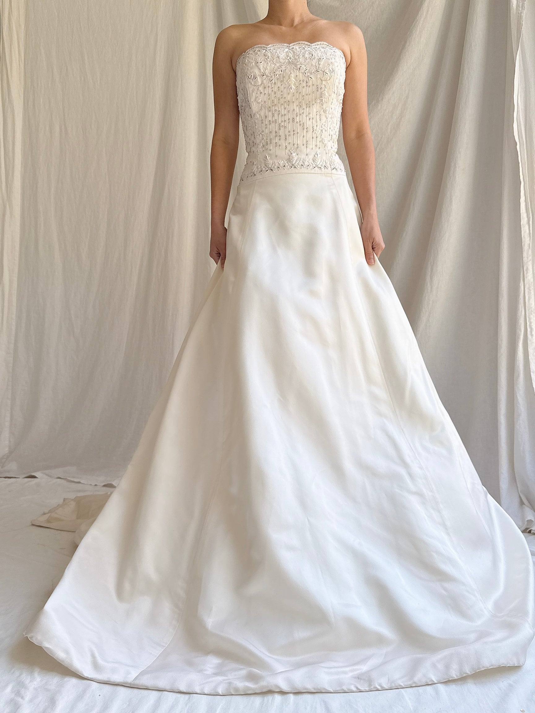Vintage Jim Hjelm Silk Gown - M/8