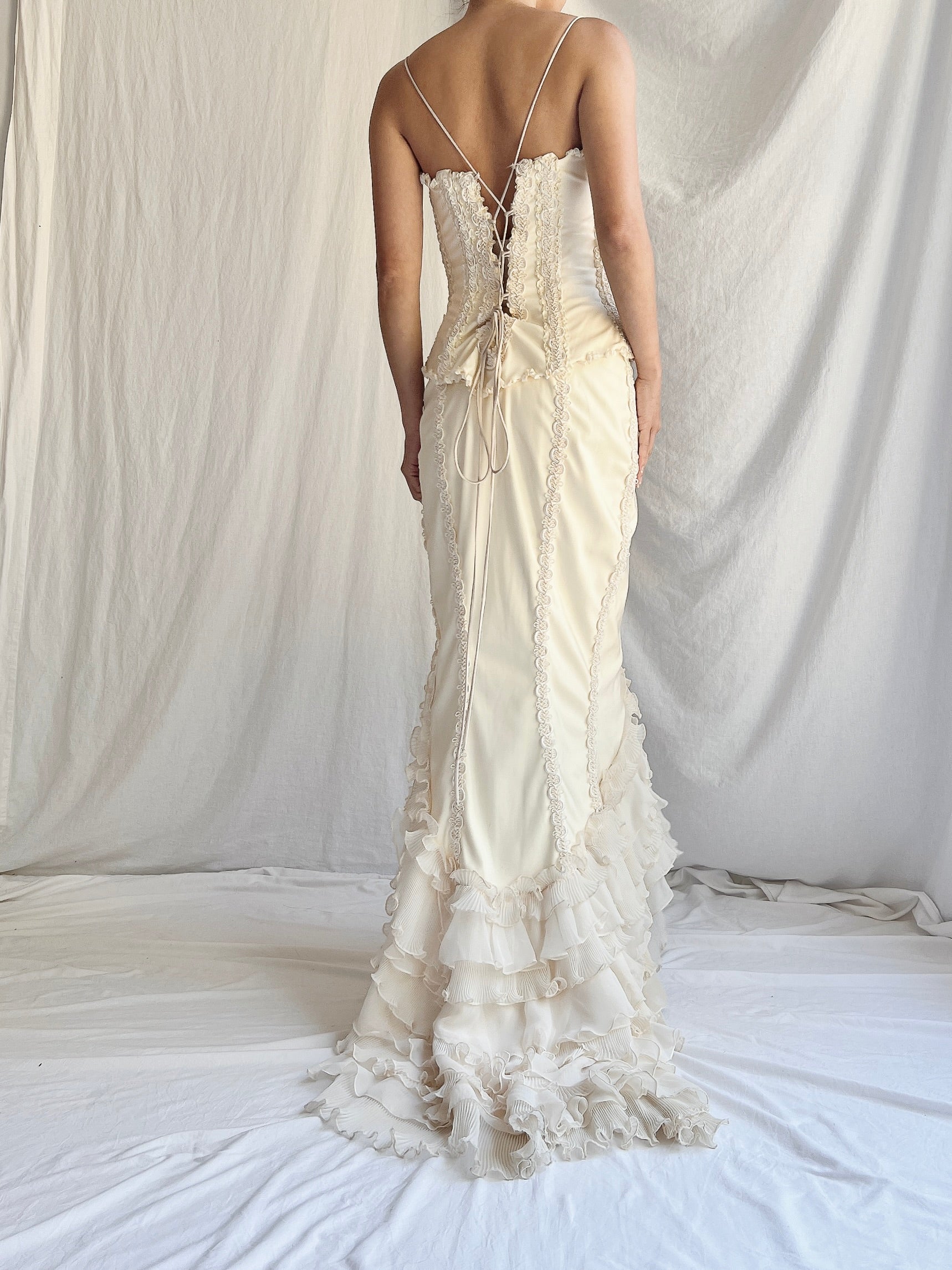 Vintage Catwalk Collection Corset Dress - One Size