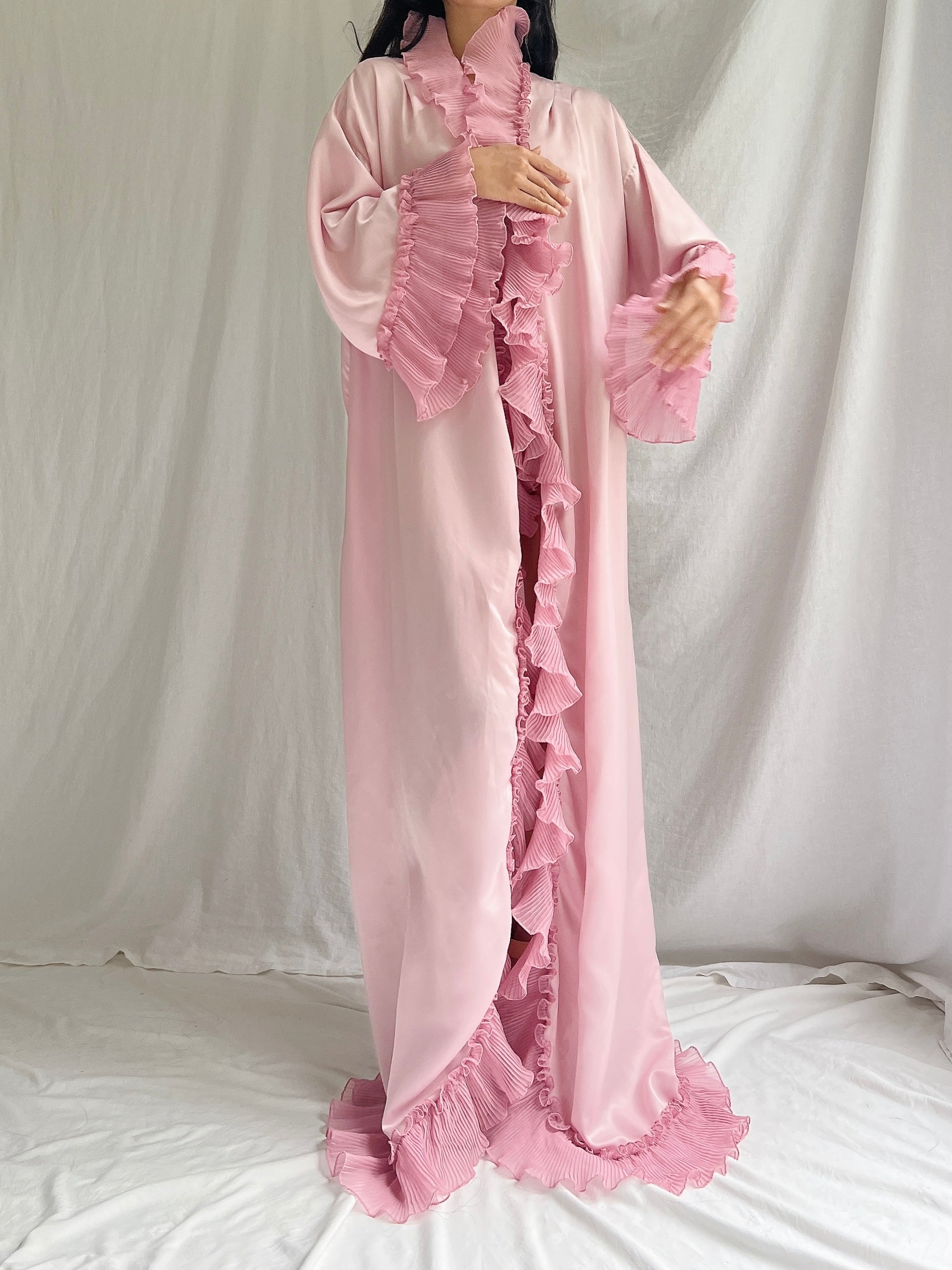 Vintage Lilac Mary McFadden Dressing Gown