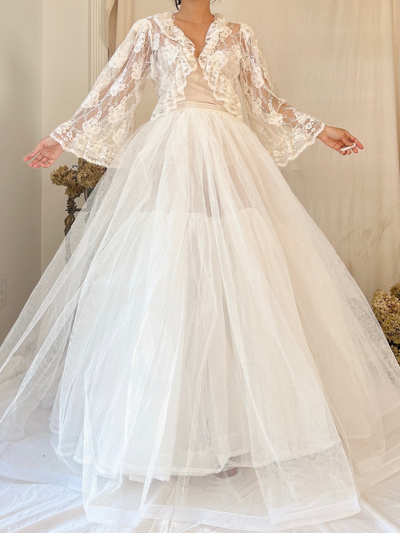 Vintage Tulle Skirt - OSFM