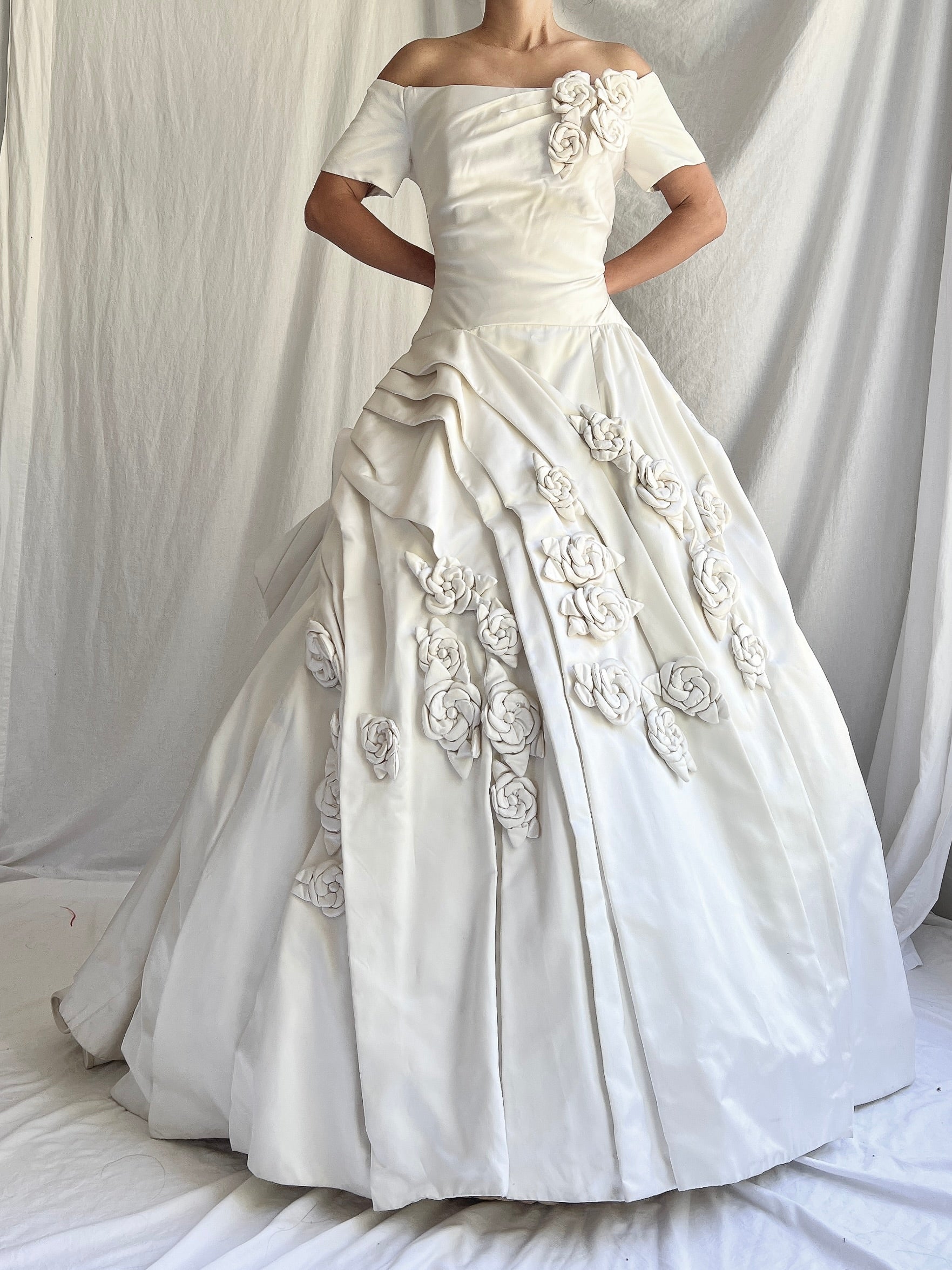Vintage Scaasi Silk Gown - M/8