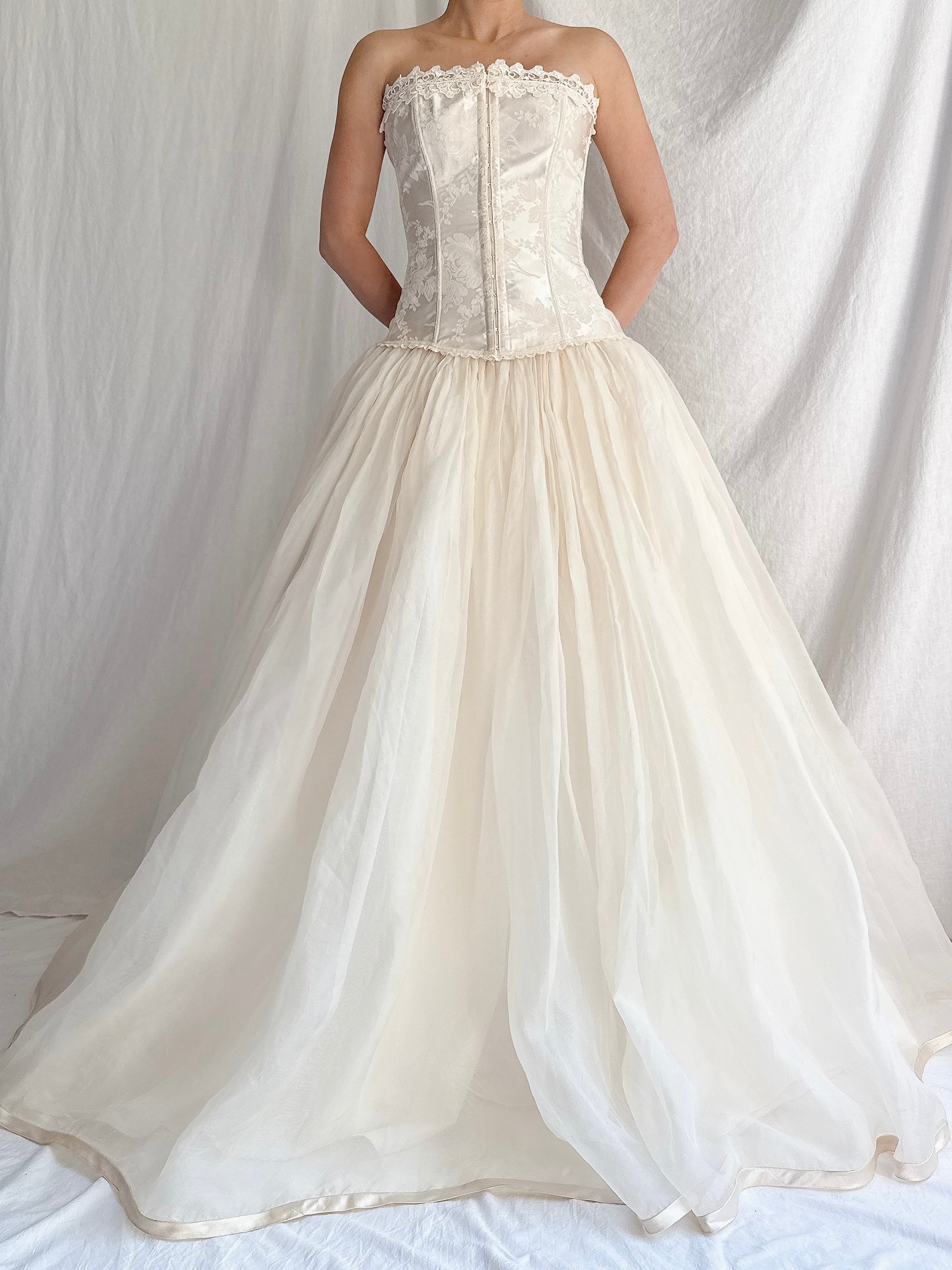 Vintage Silk Organza 2-Piece Set - S/M
