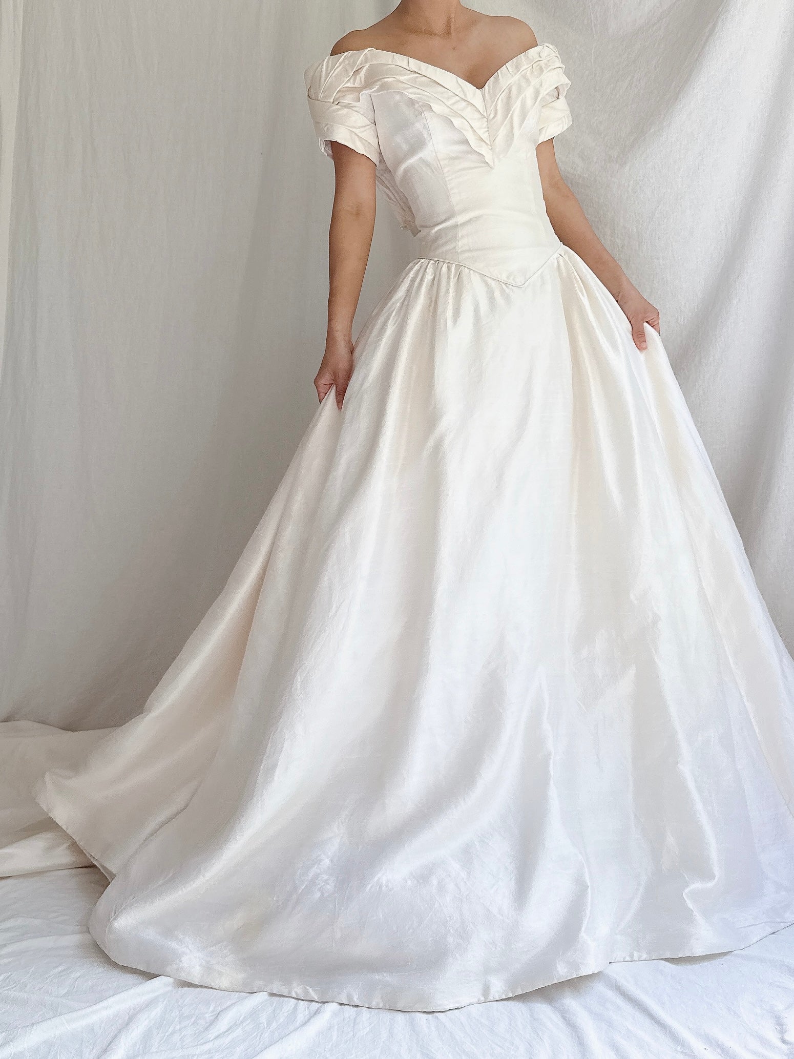 1990s Marisa Silk Gown - S