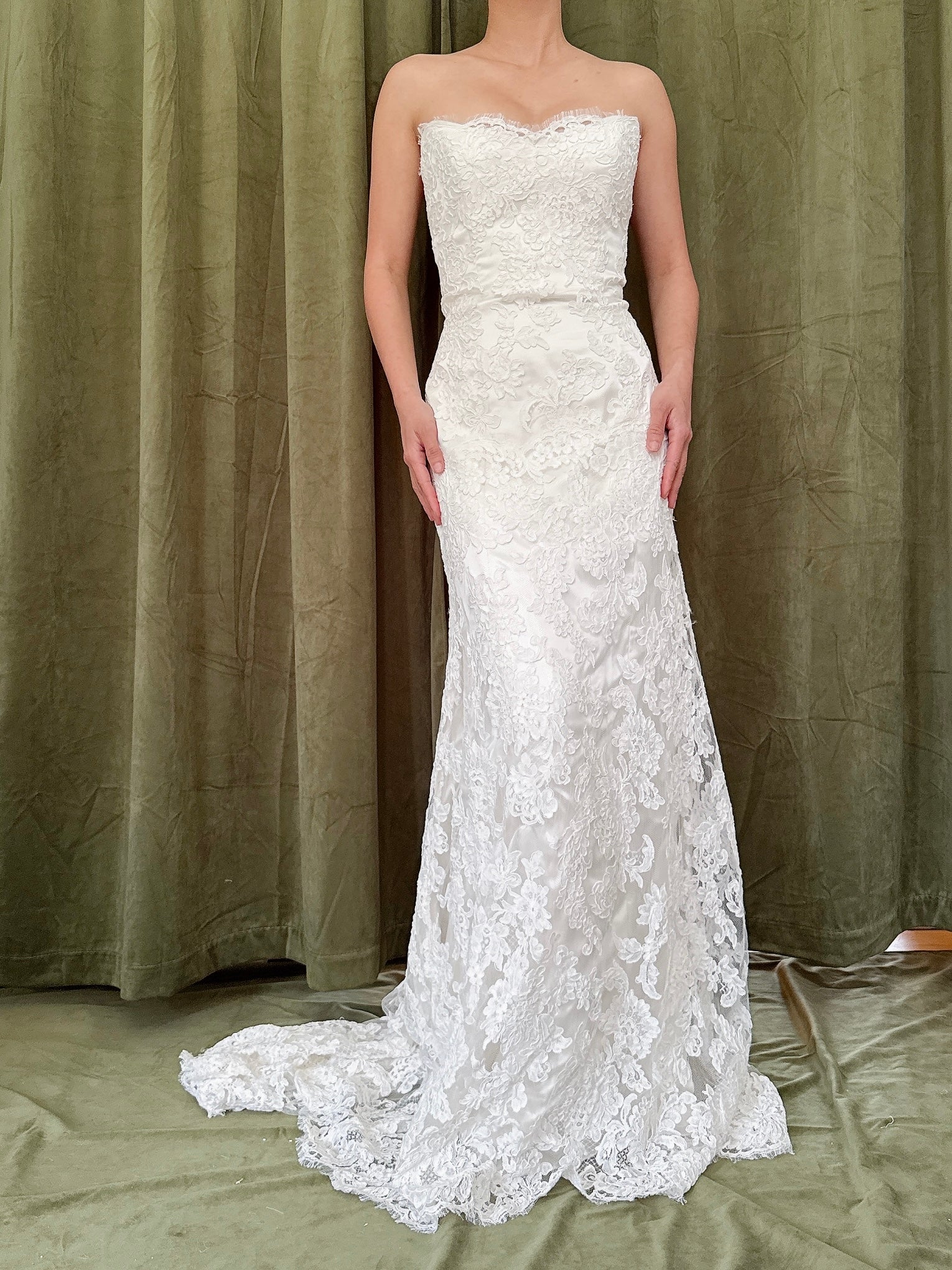 Vintage Jim Hjelm Lace Dress - S/4