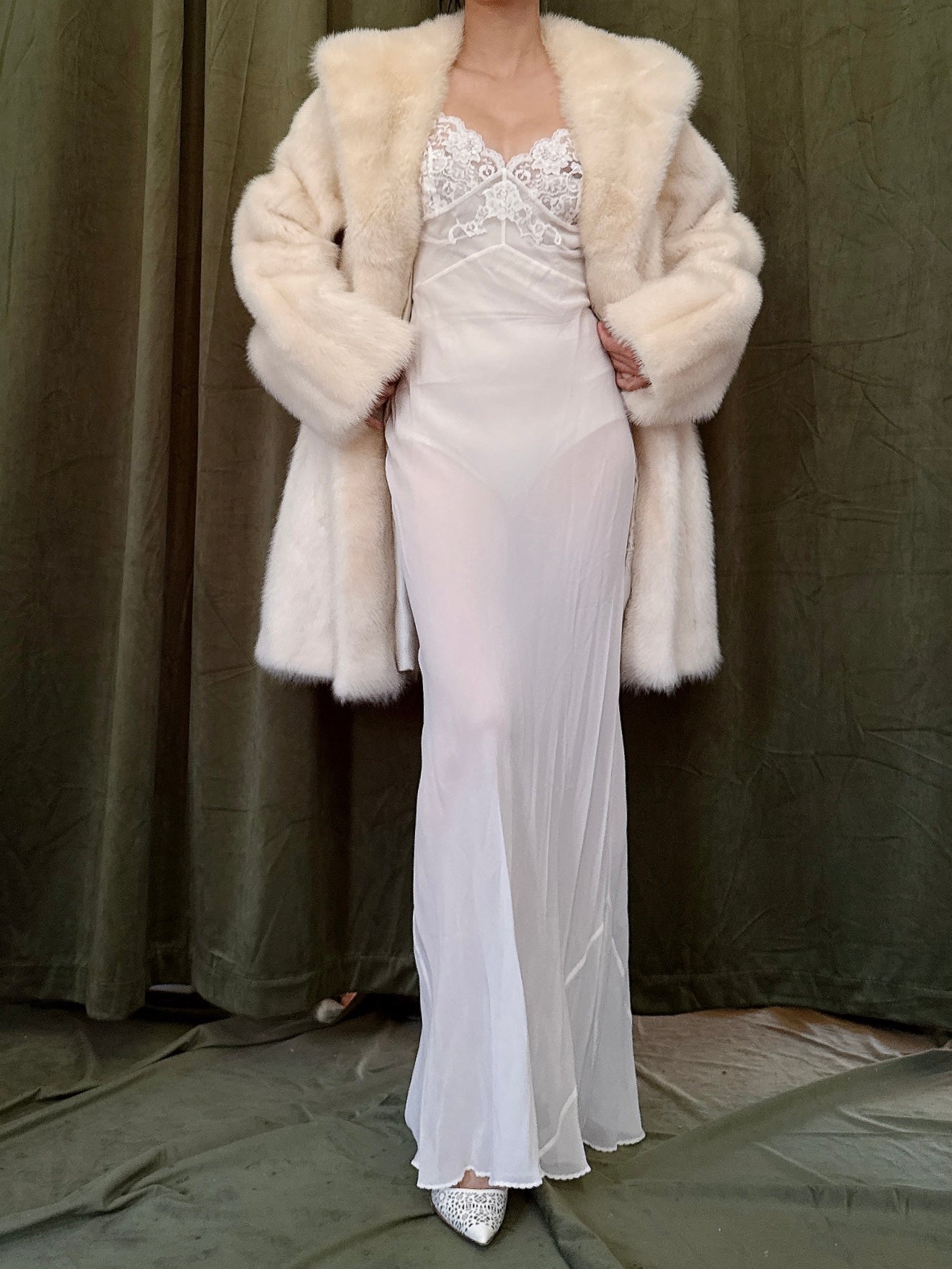 1950s Blonde Mink Jacket - M