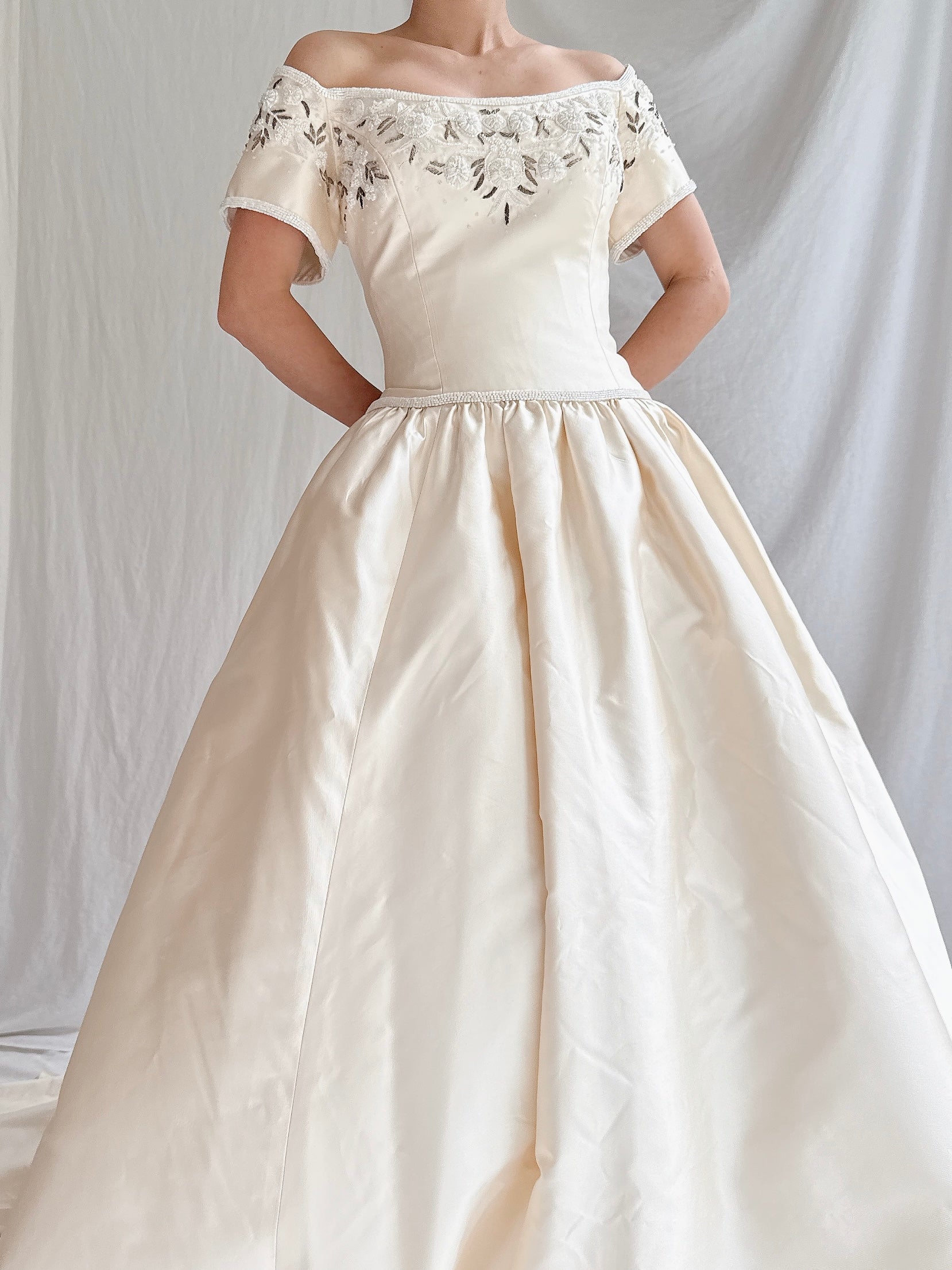 Vintage Richard Glassgow Silk Gown - S/6