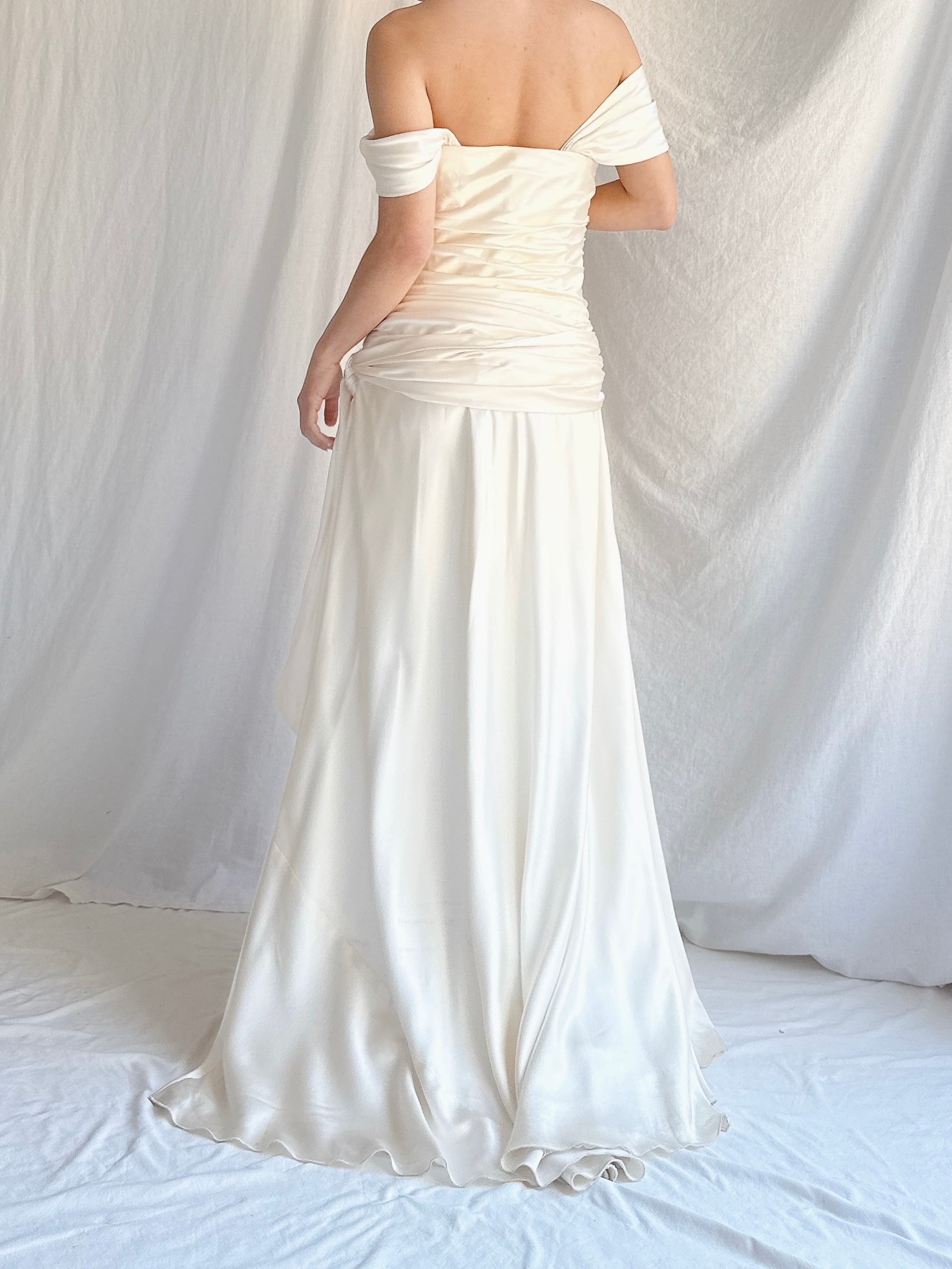 Vintage Amy Michelson Silk Gown - M
