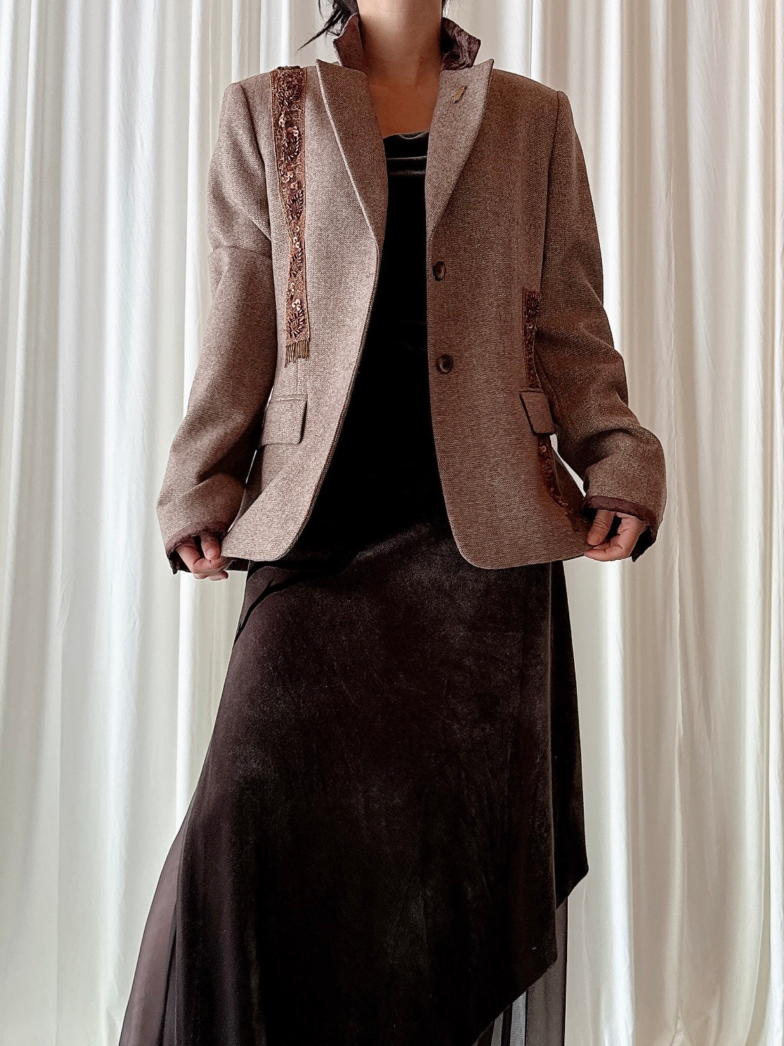 Vintage Alliage Wool Jacket - FR 44