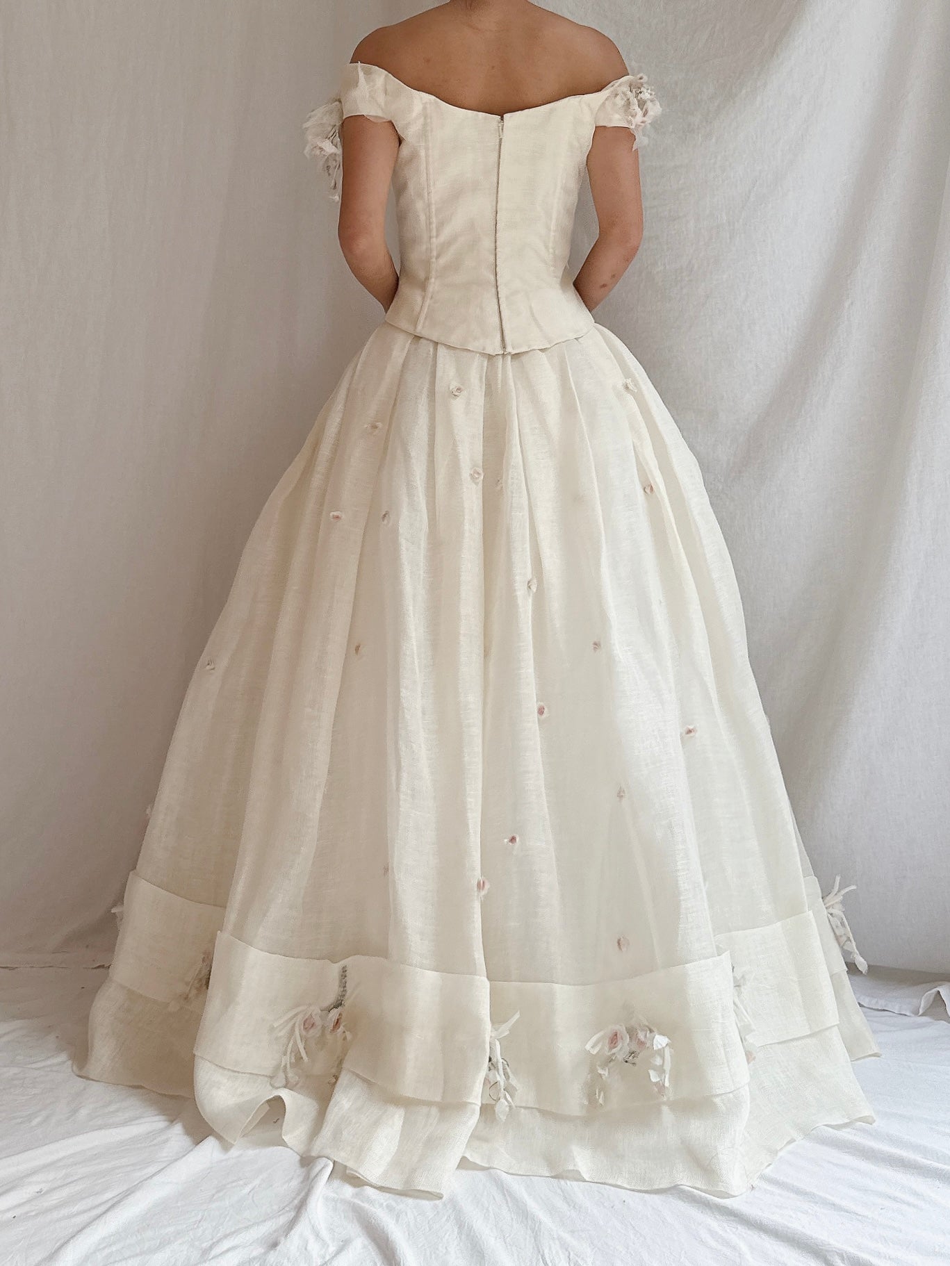 1990s Italian Linen 2-Piece Set - M/10
