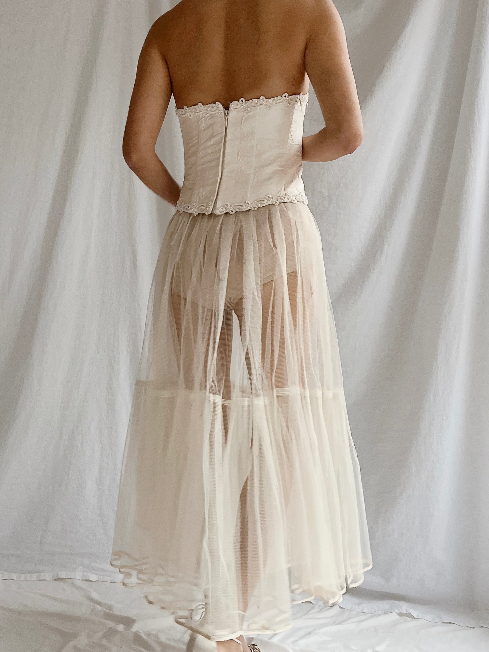 Vintage Tulle Skirt - S-M