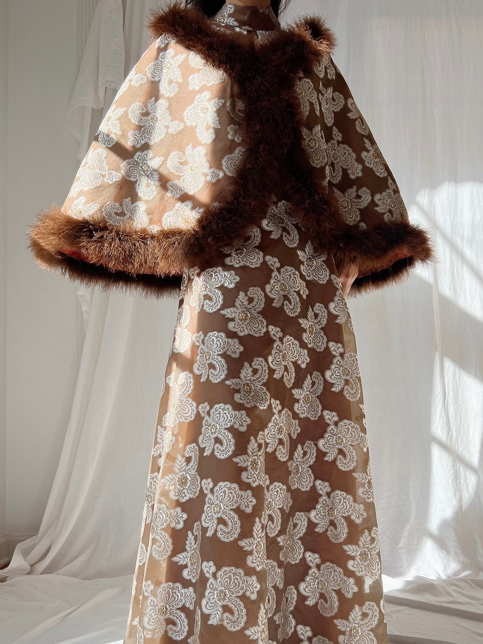 1960s Lurex 2 Piece Ensemble - M