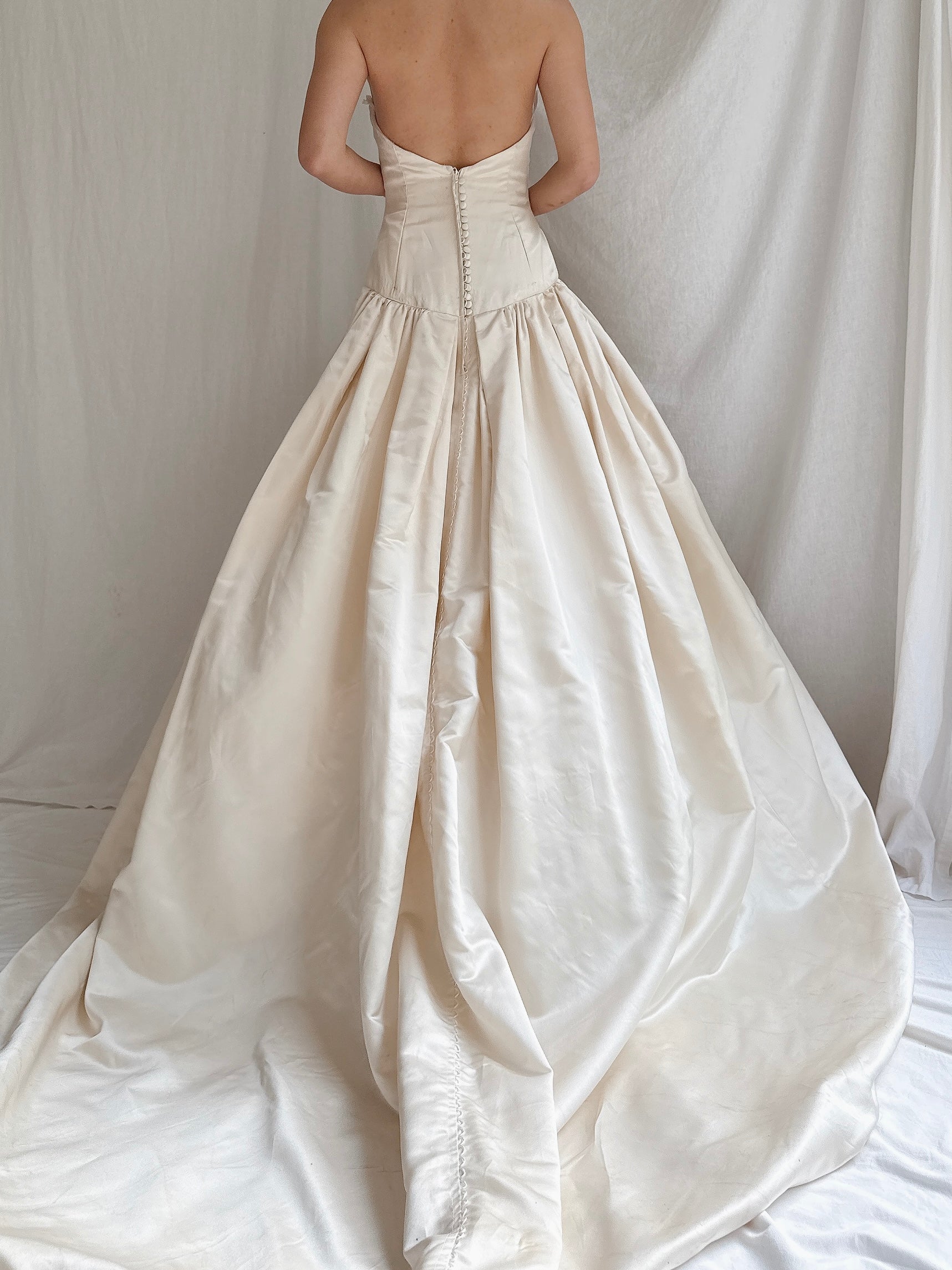 Reserved 1990s Lazaro Silk Gown - M/8