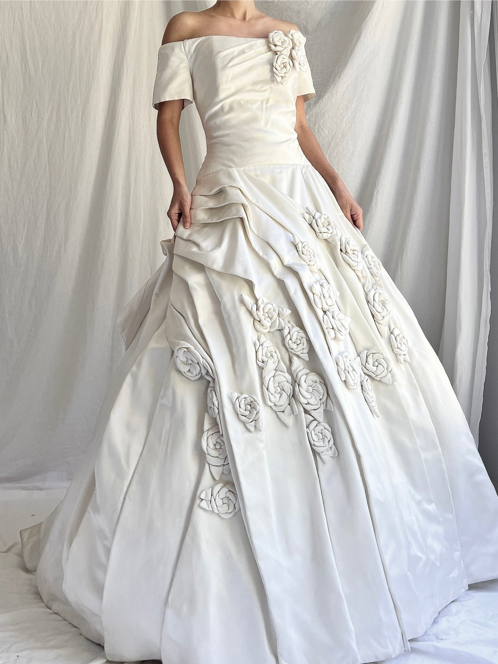 Vintage Scaasi Silk Gown - M/8