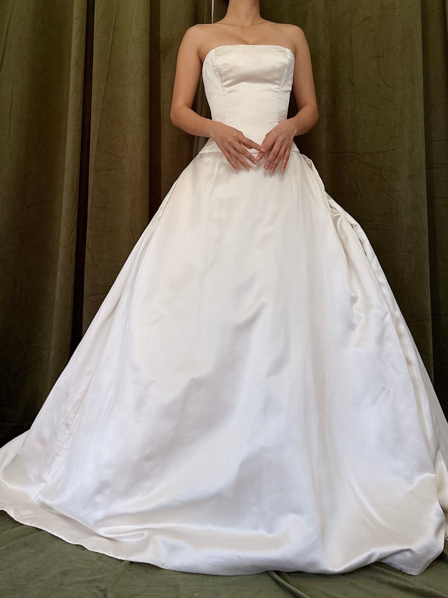 1990s Reem Acra Silk/Satin Gown - M/8