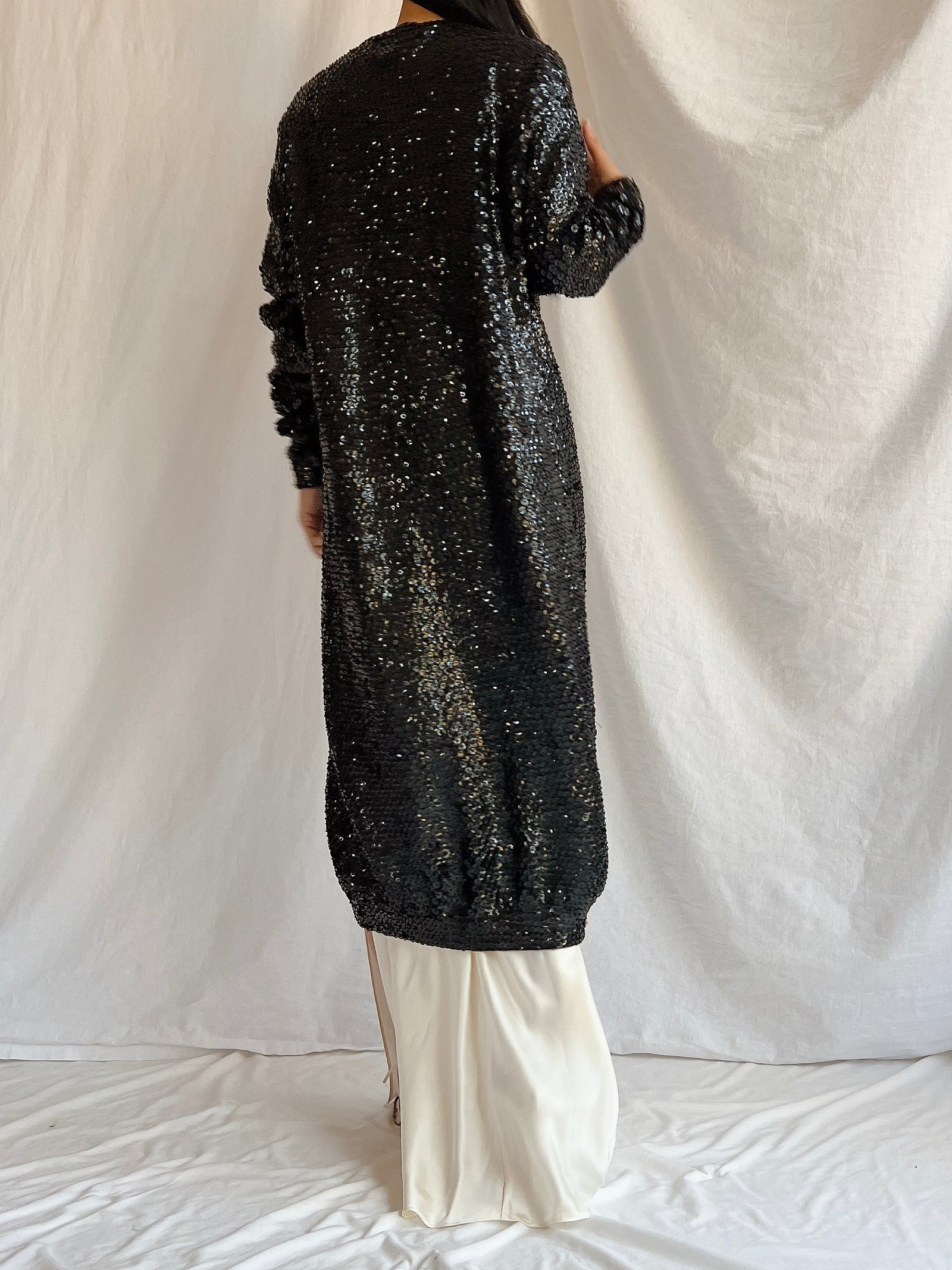 Vintage Norma Kamala Wool Sequins - M