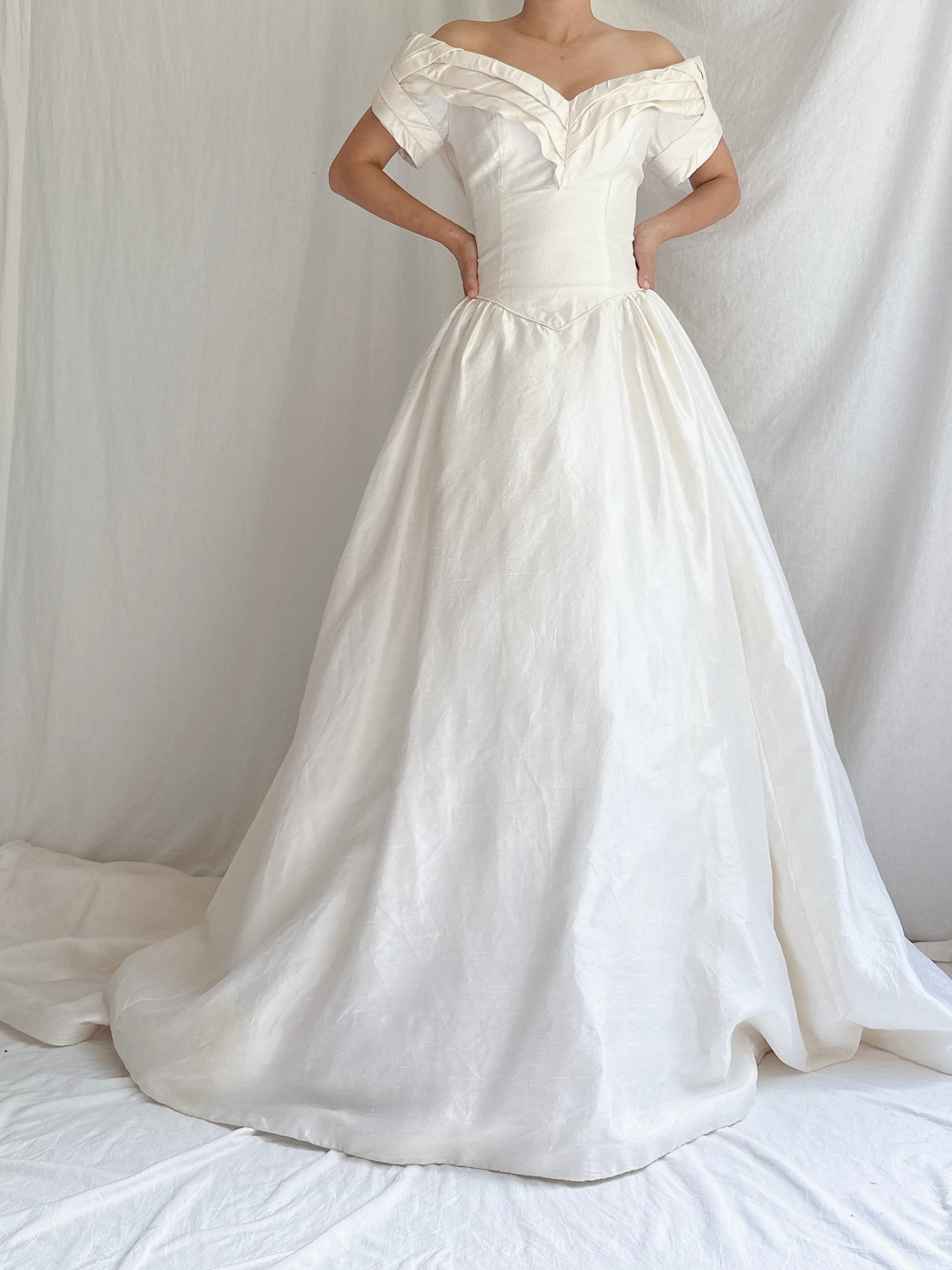1990s Marisa Silk Gown - S
