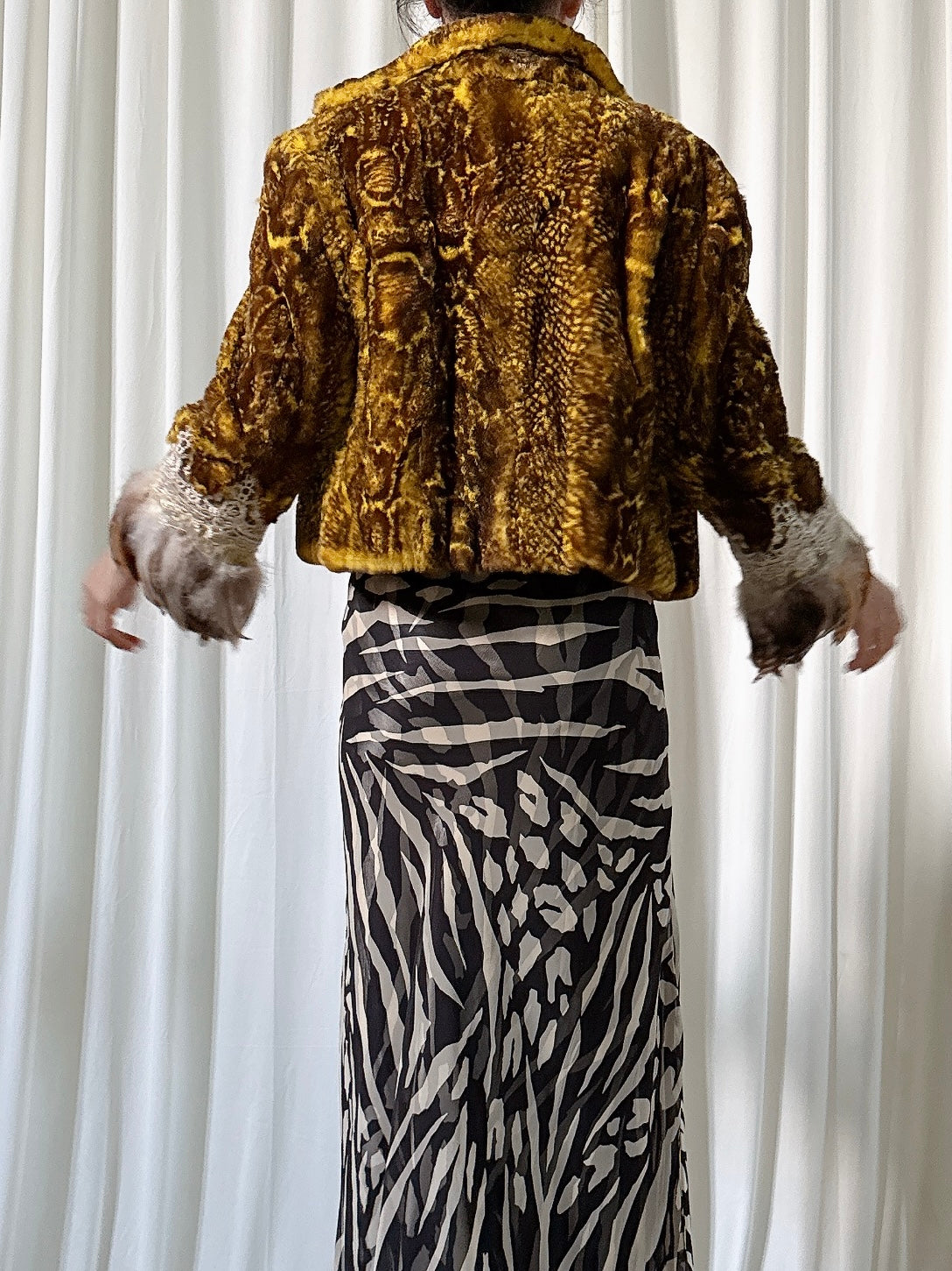 Vintage Bella Marina Studio Bolero Jacket - Size 44