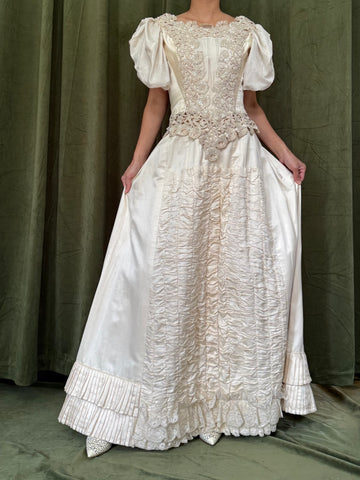 Antique Silk 2-Piece Ensemble - XS/S