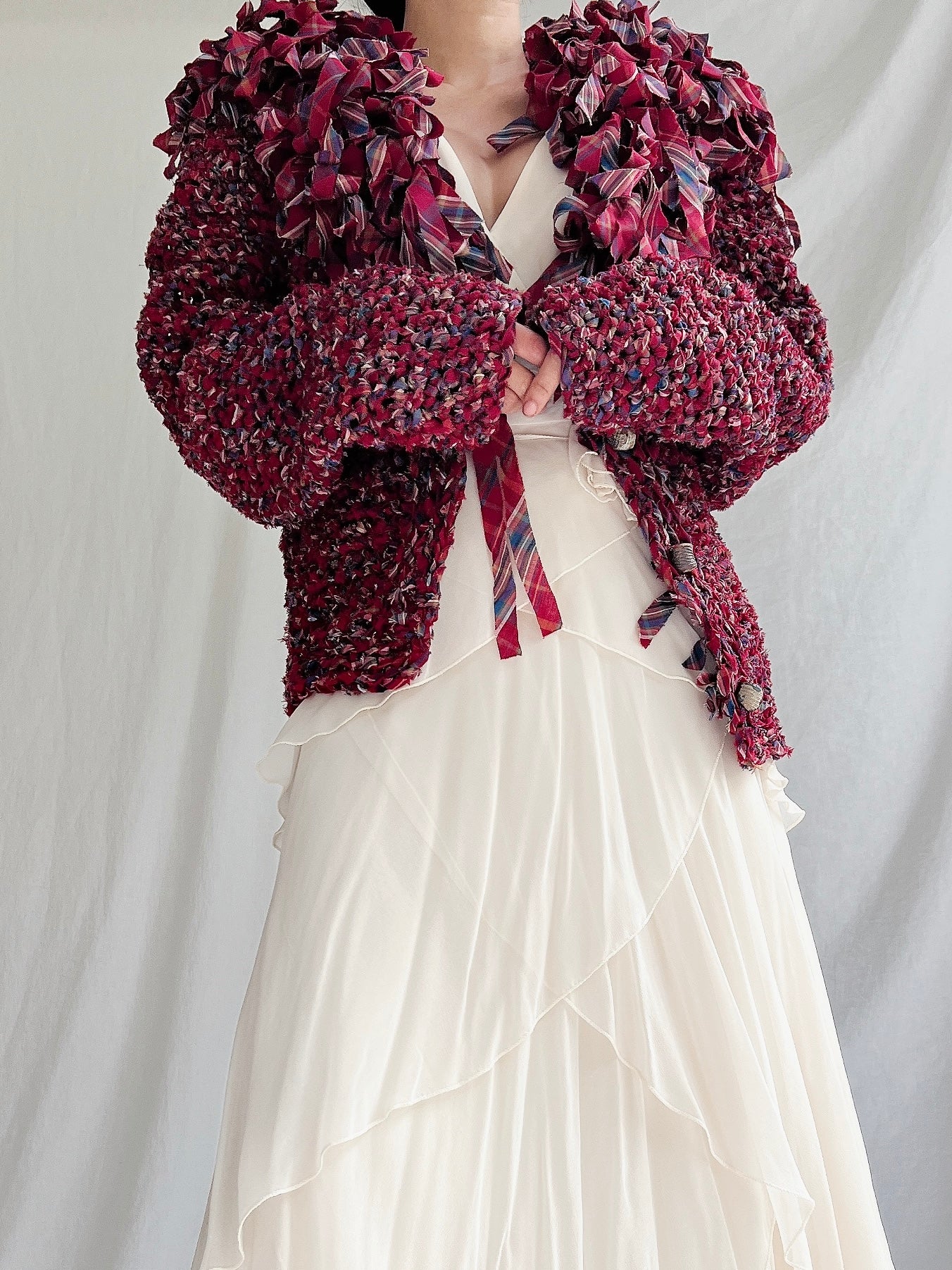 Vintage Ribbon Jacket - S