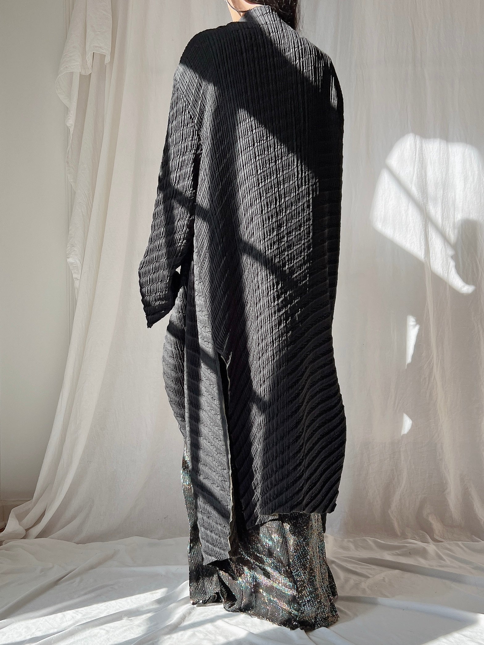 Vintage Mashiah Pleated Duster - OSFM