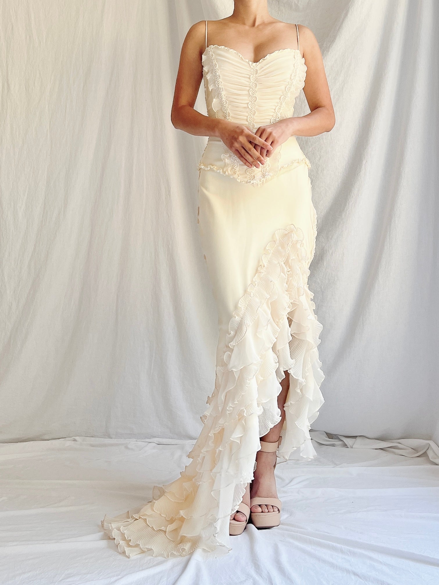 Vintage Catwalk Collection Corset Dress - One Size
