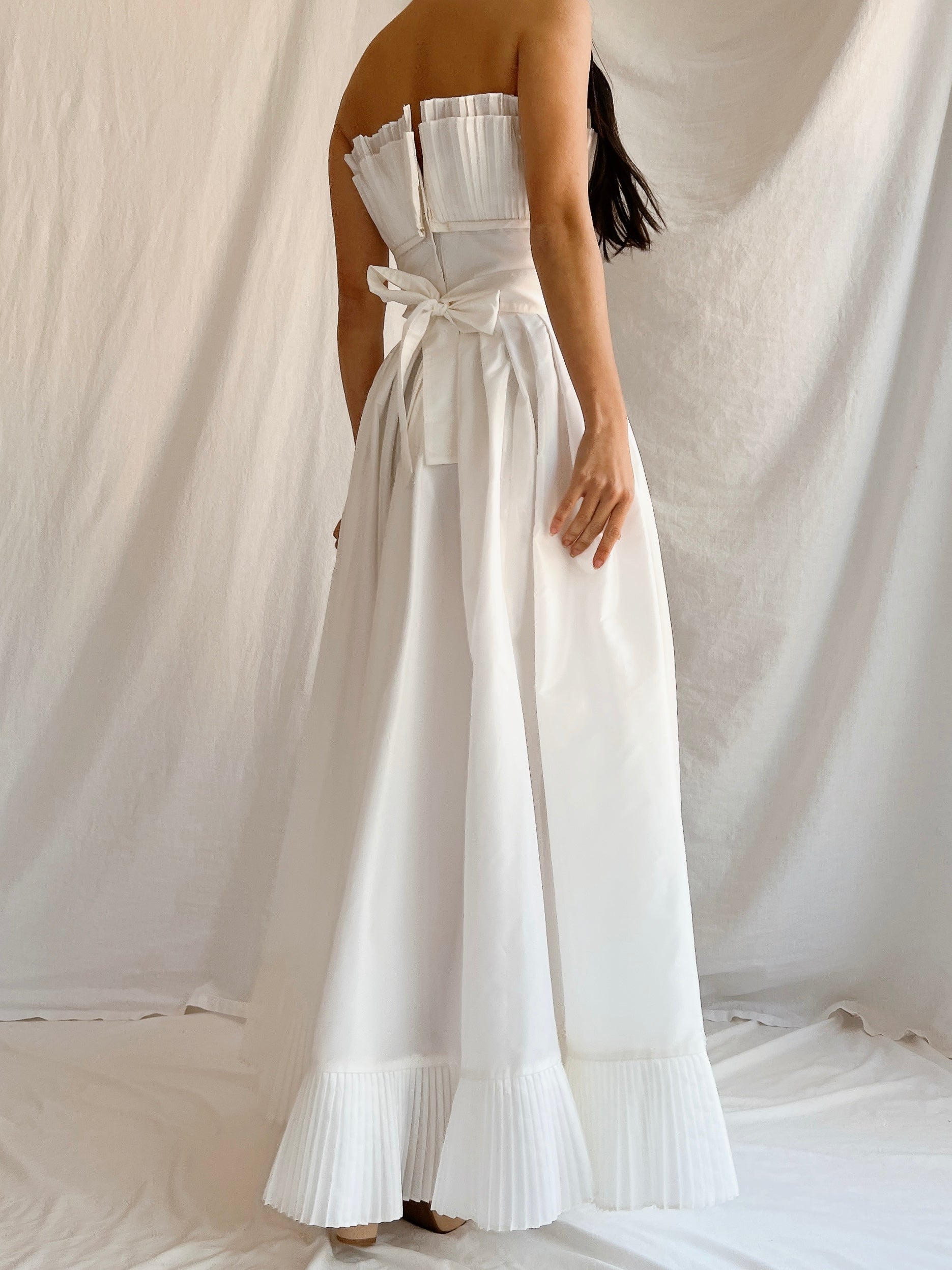 Vintage Victor Costa Tafetta Dress - XS