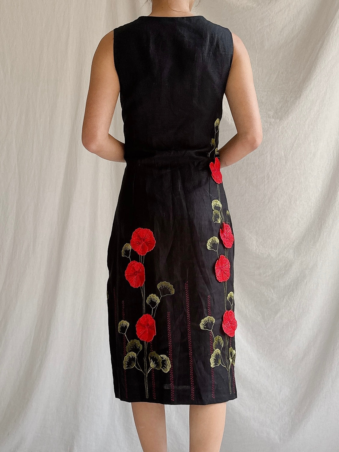 Vintage Cottonade Paris Shift Dress - M