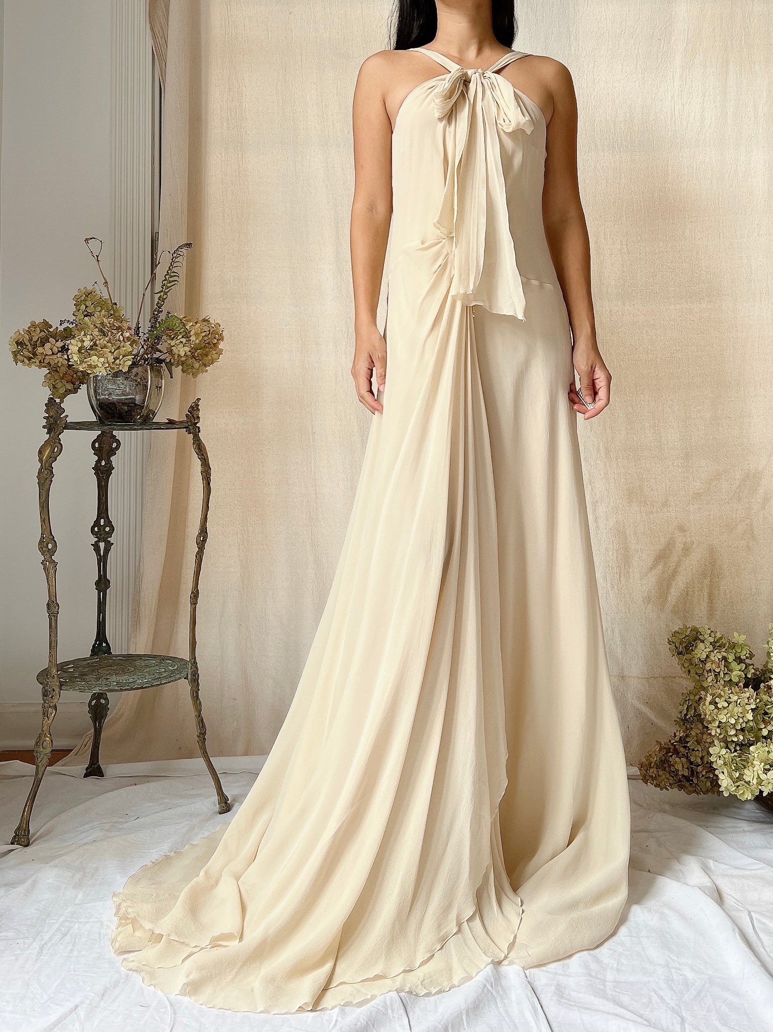 Vintage Roberto Cavalli Silk Gown - S-M