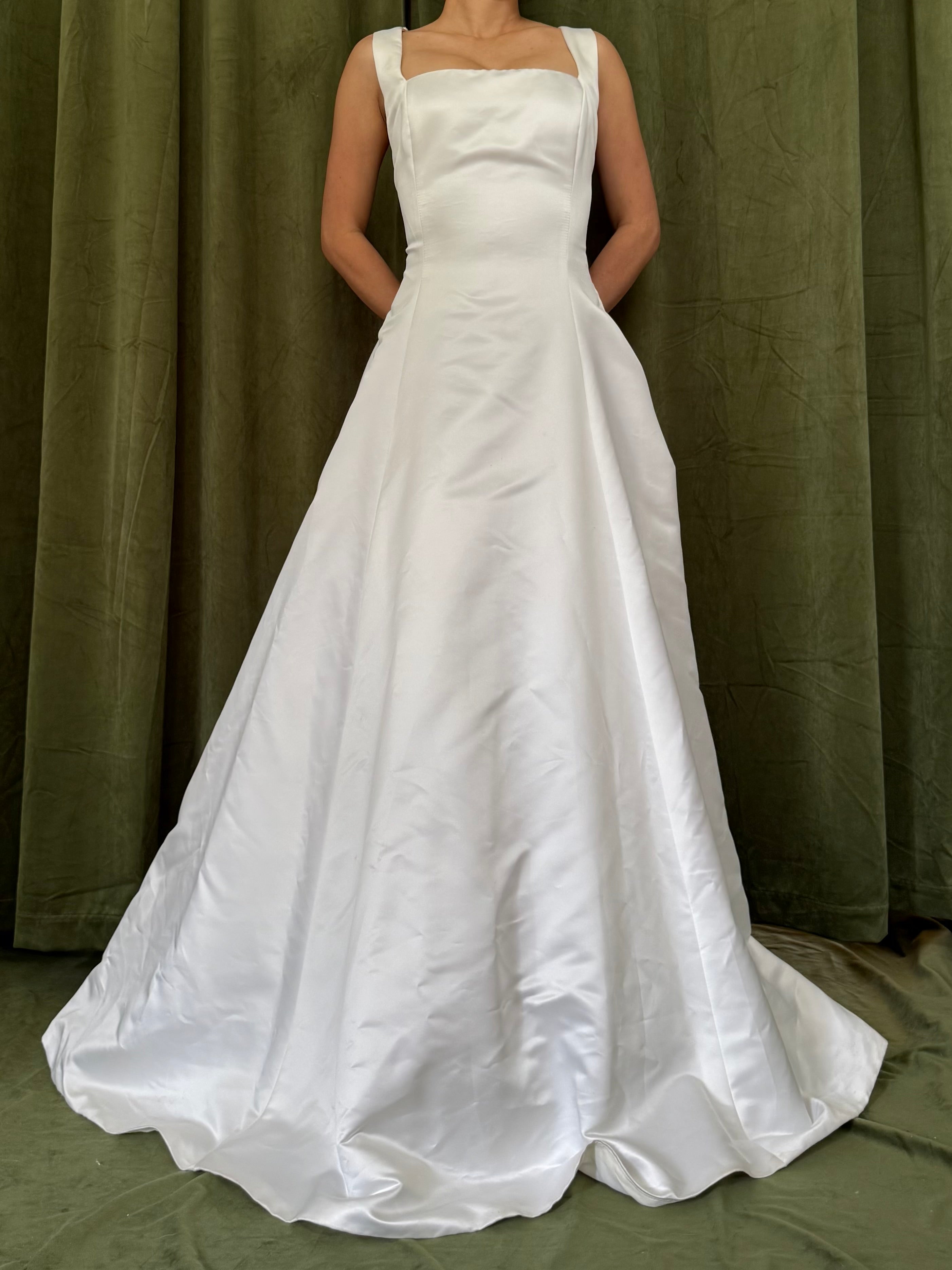 Vintage Jim Hjelm Satin Dress - S/6