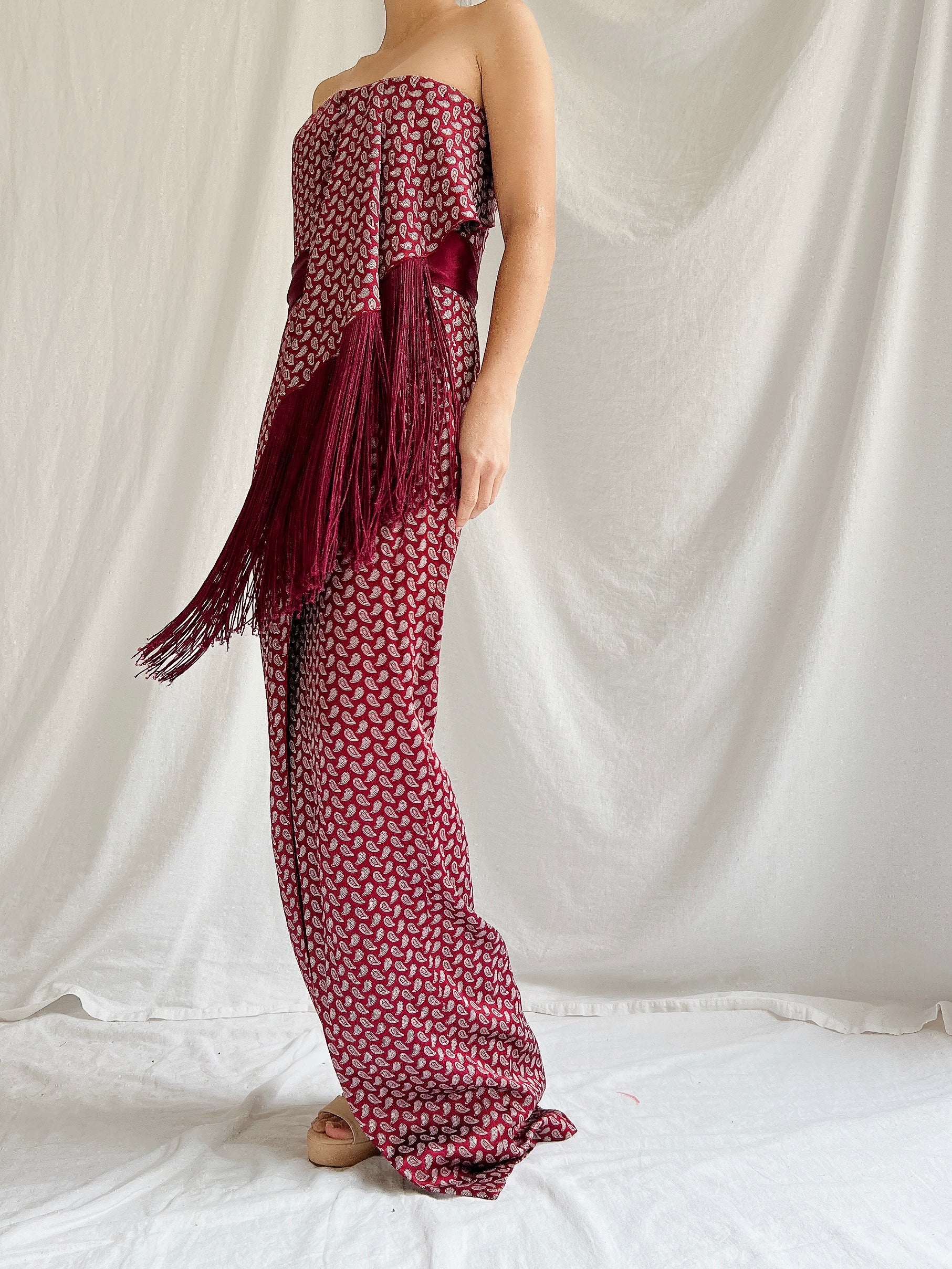 J. Mendel Fringe Gown - XS/2