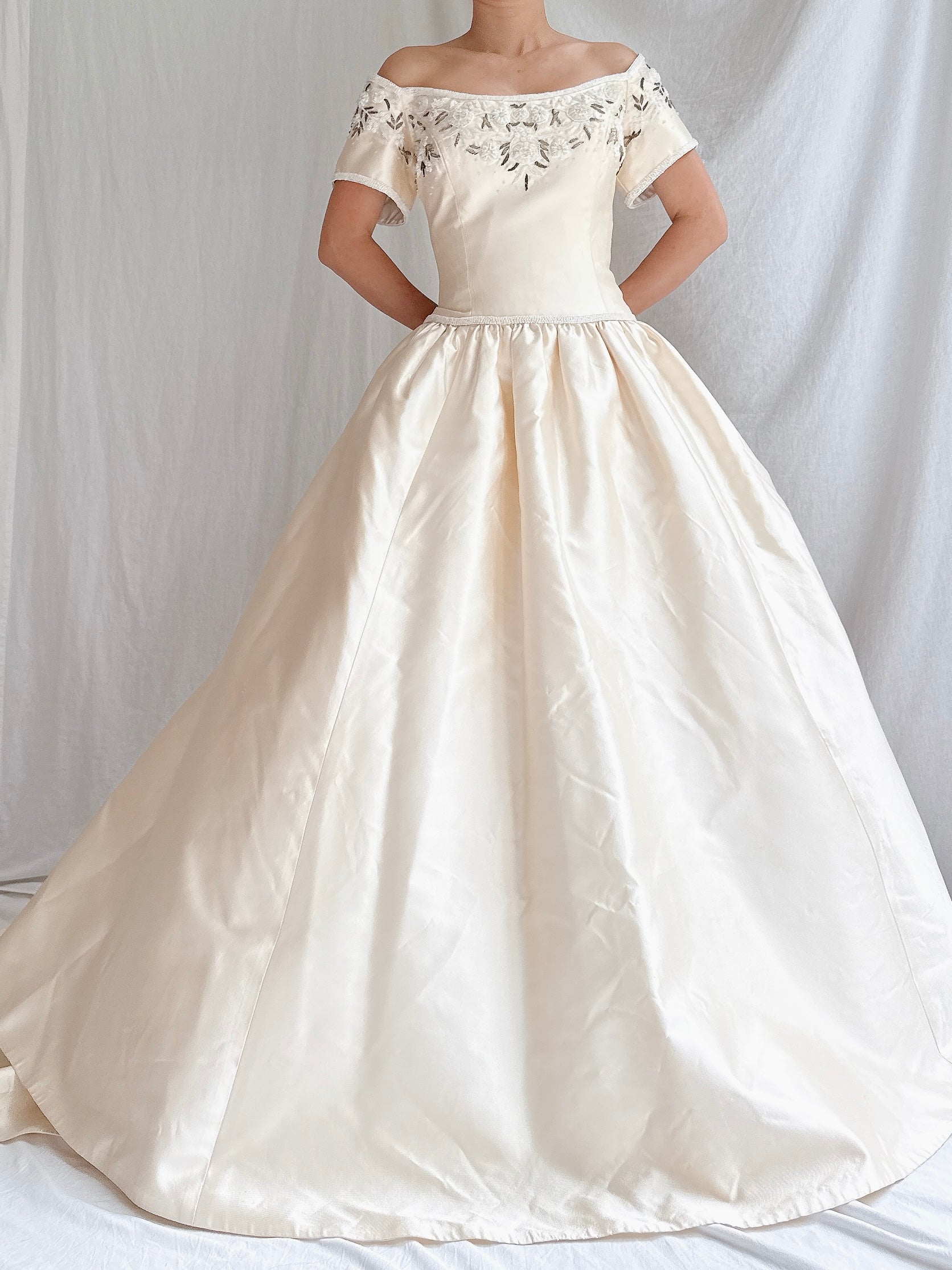 Vintage Richard Glassgow Silk Gown - S/6
