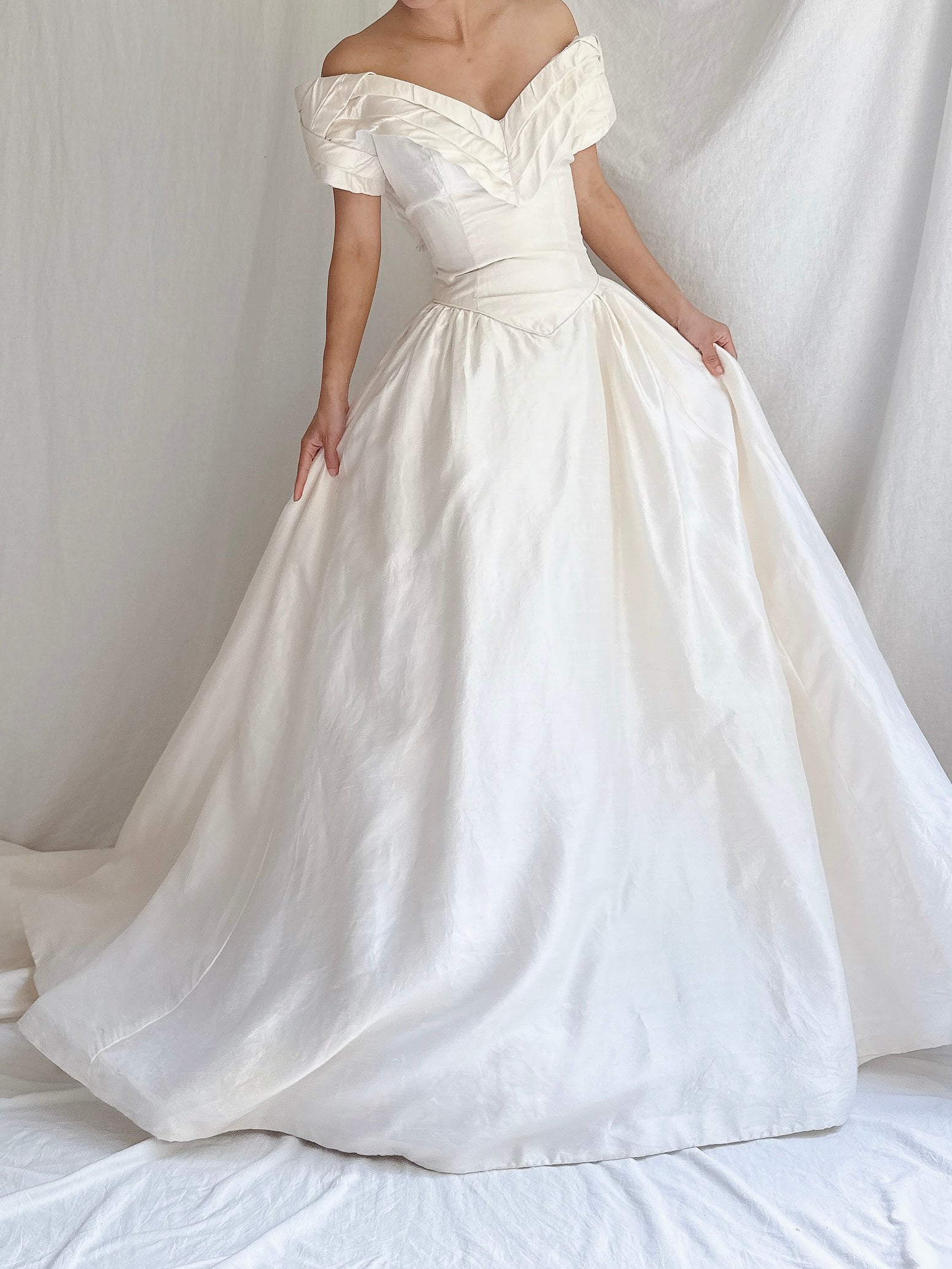 1990s Marisa Silk Gown - S